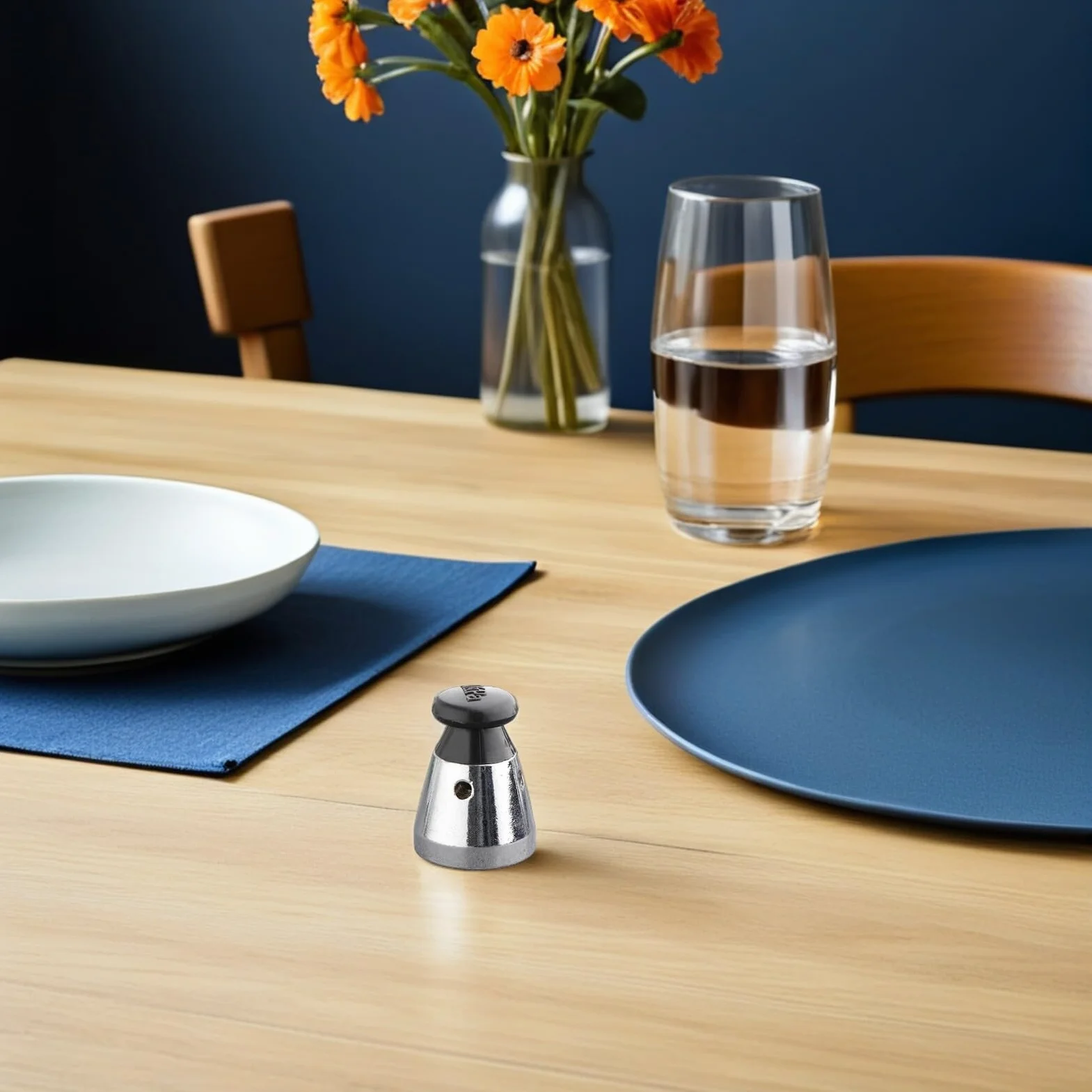 TOYANDONA Válvula de Ajuste de Presión, Acero Inoxidable, Negro, 10 Piezas, Accesorio de Seguridad Válvula de Ventilación y Alivio para Cocina Doméstica, Repuesto Compatible