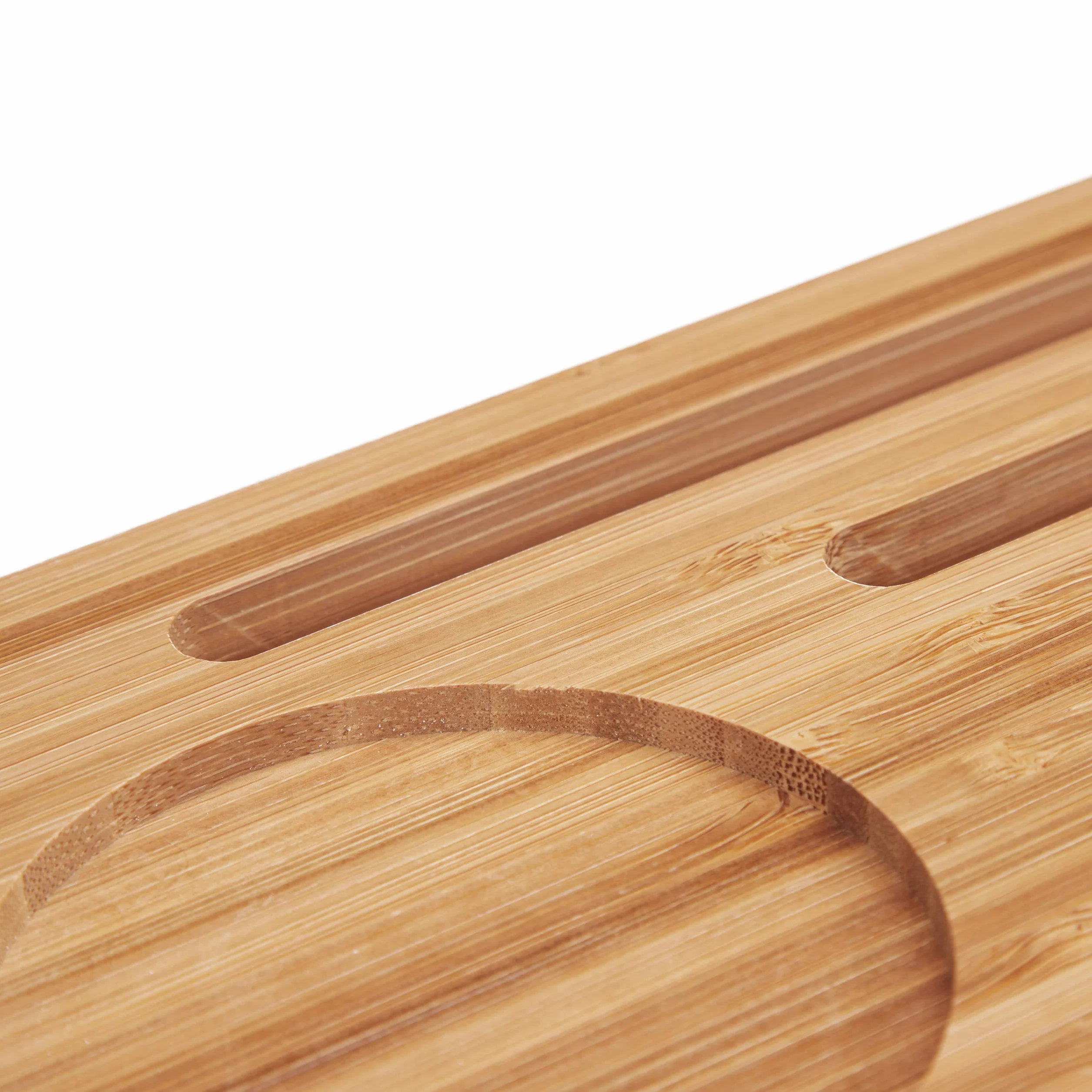 Relaxdays Bandeja Bañera de Bambú, 70 cm Ancho, Tabla Baño para Copa, Móvil, Tablet, Repisa Bañarse para Colgar, Natural