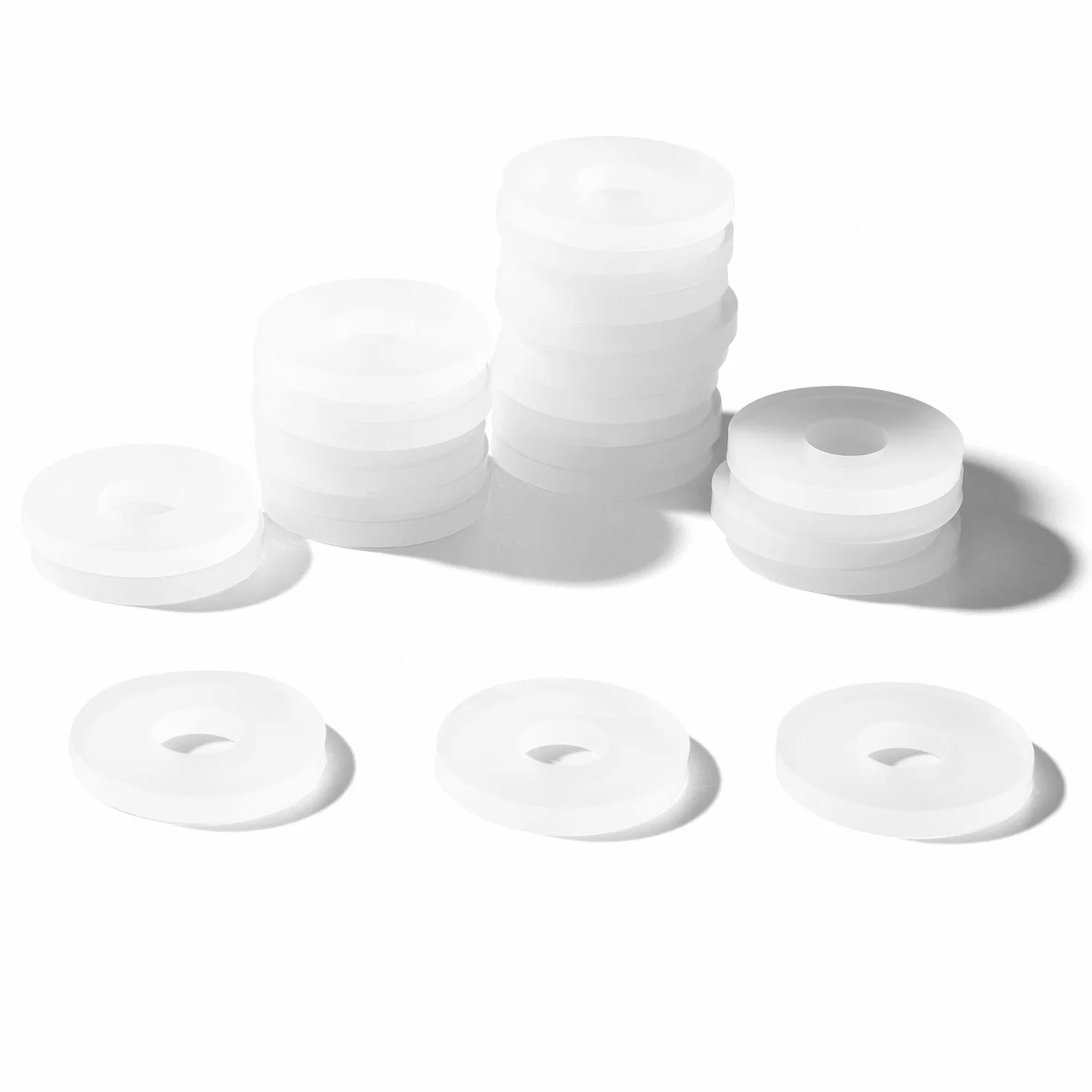 Litorange Grolsch Juntas de silicona – Para botellas con tapa oscilante, paquete combinado de 40 unidades, transparente, hecho de silicona suave (no goma, mejor sellado que la goma)