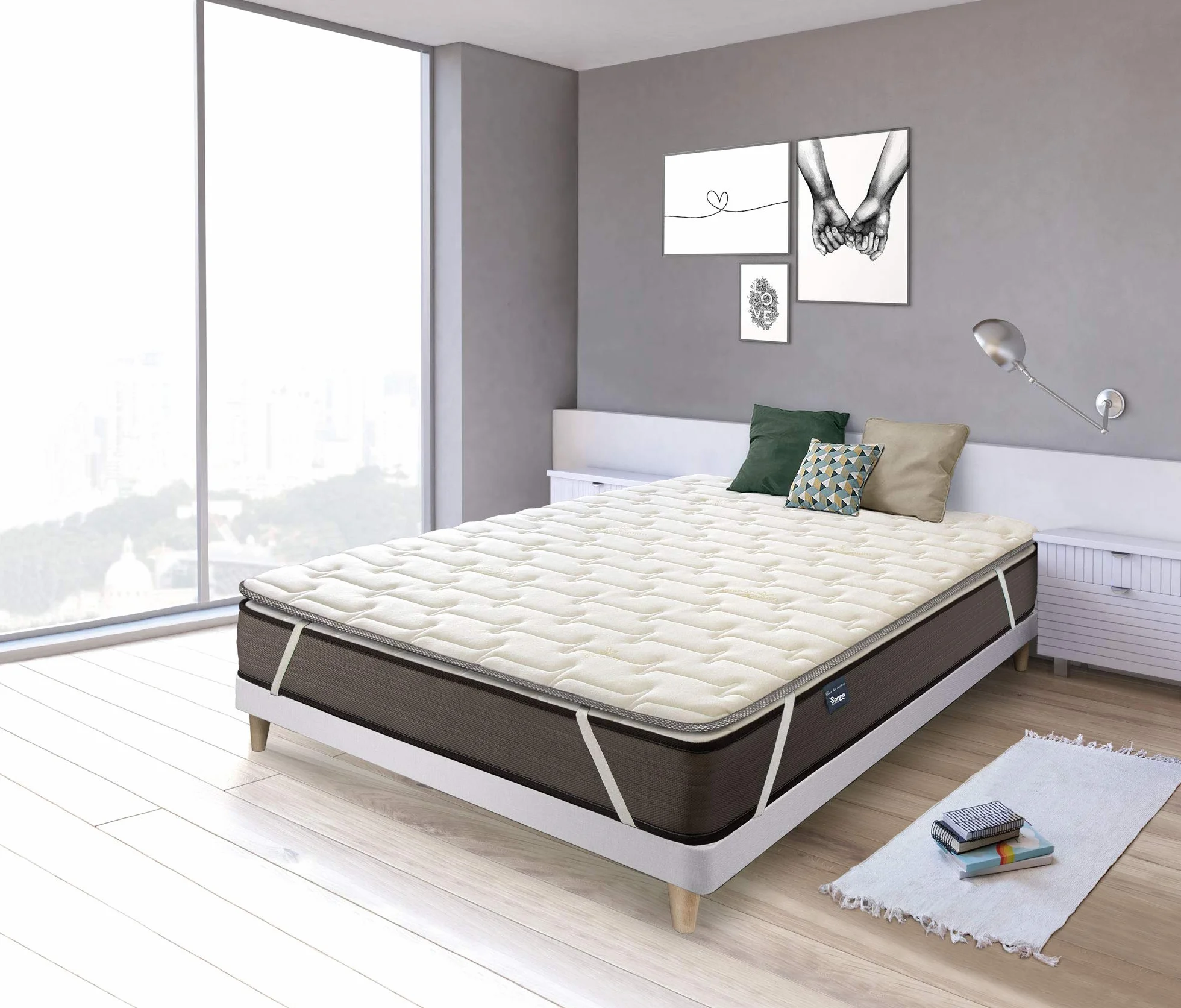 Topper Vissoft Bamboo Basic de SonnoMattress 150x190x3