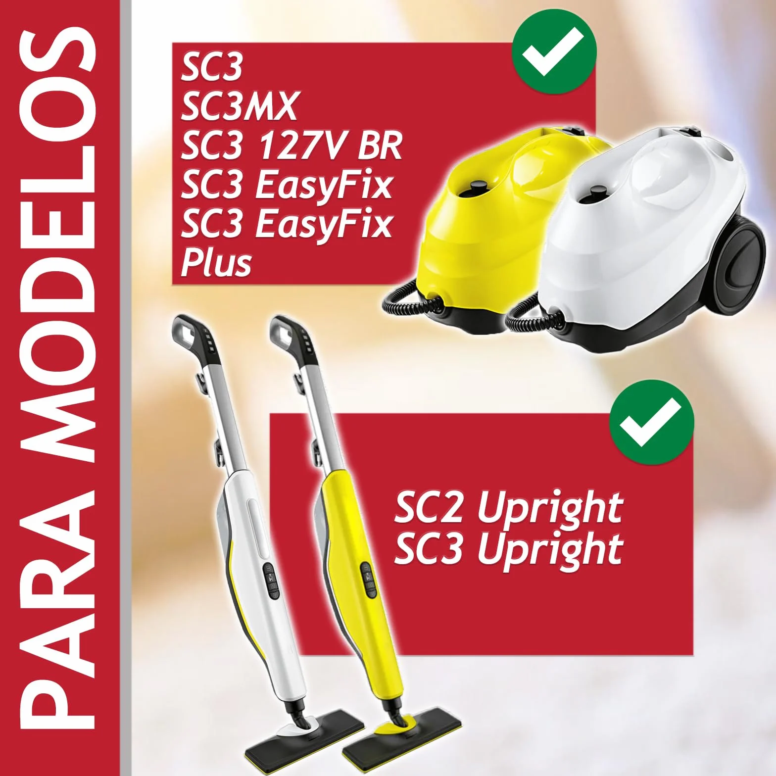 SPARES2GO Cartucho de Filtro Descalcificador compatible con Karcher SC3 Limpiador a Vapor