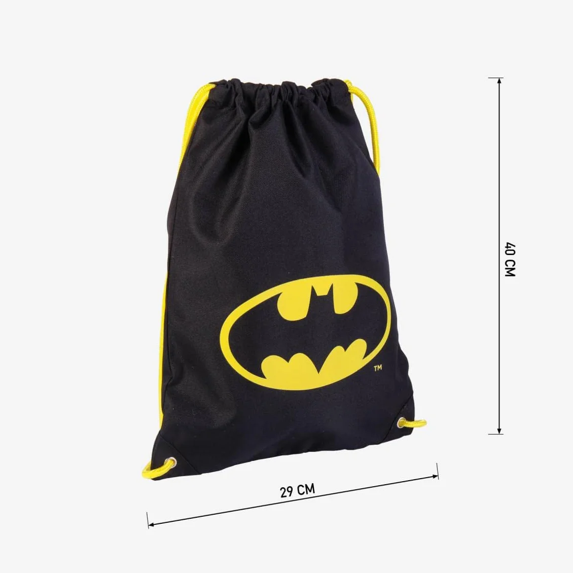 Batman Bolsa Mochila Cuerdas Infantil DC Licencia Oficial