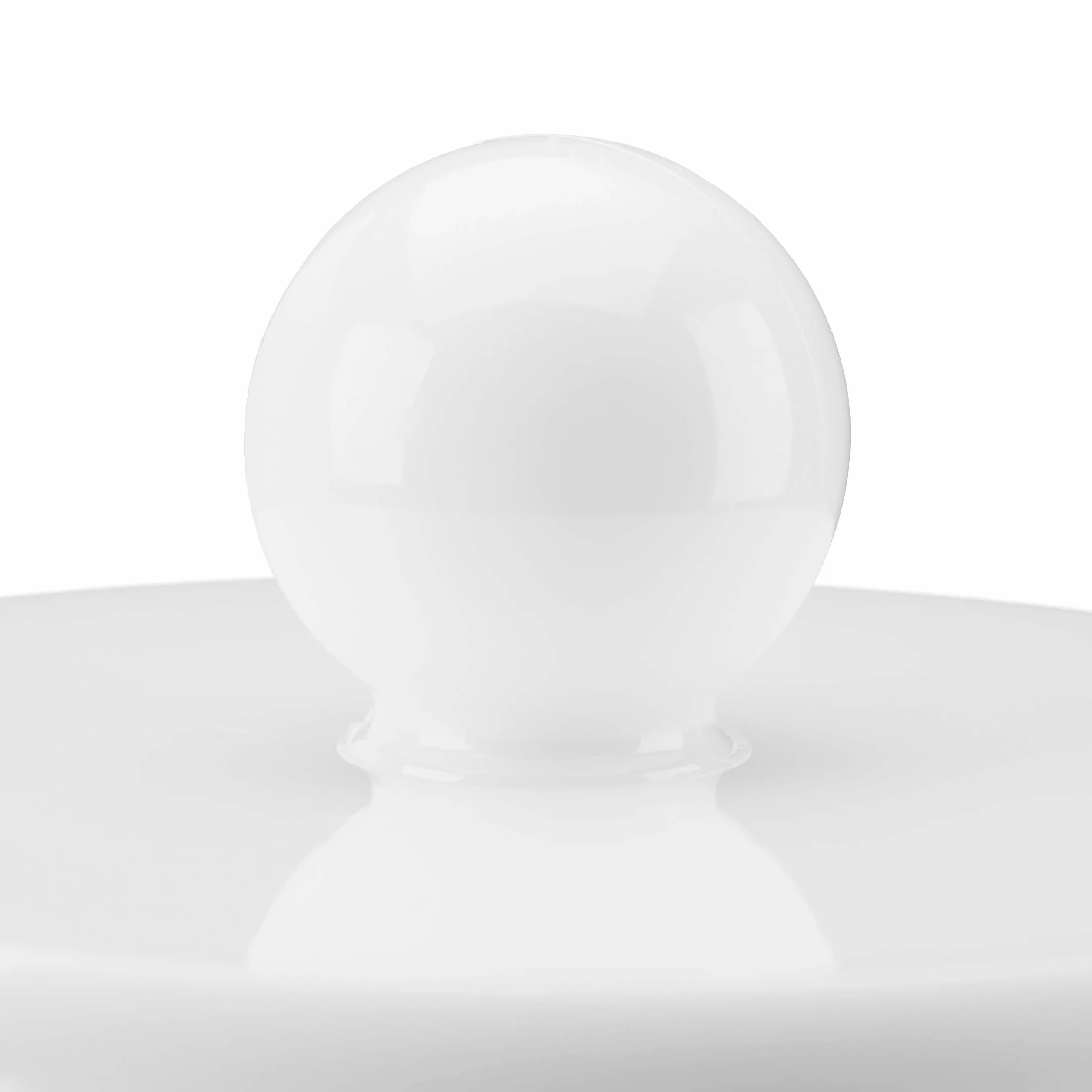 Relaxdays Pack de 2 Dispensadores Algodón con Tapa, 20 x 7 cm Acrílico, Blanco