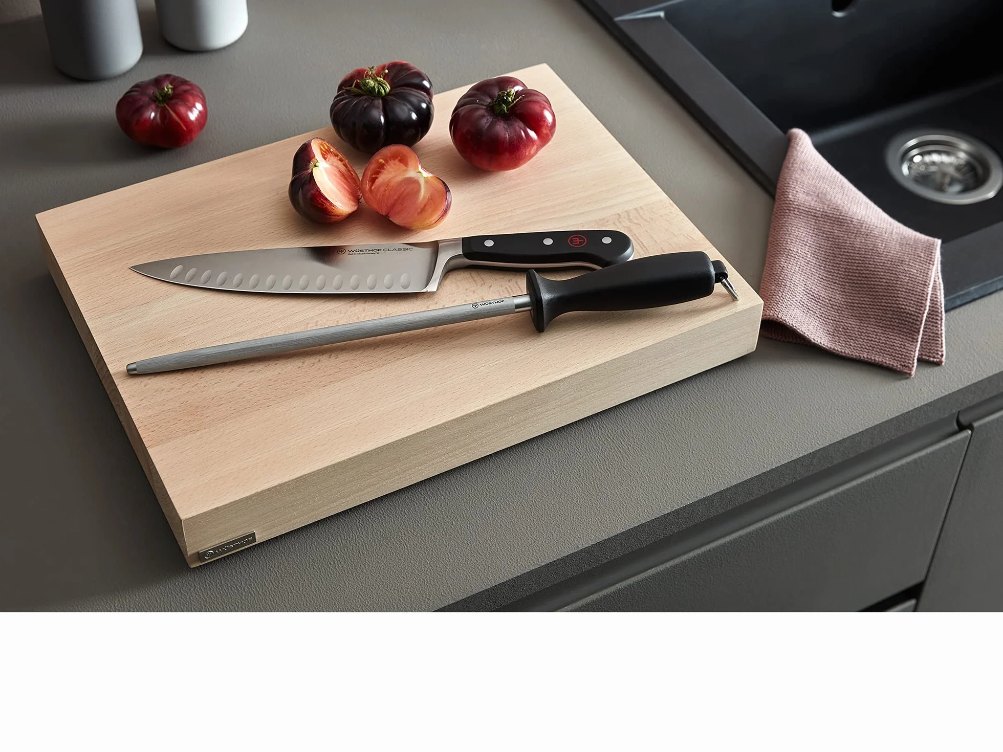 WÜSTHOF Acero para afilar 26 cm ovalado