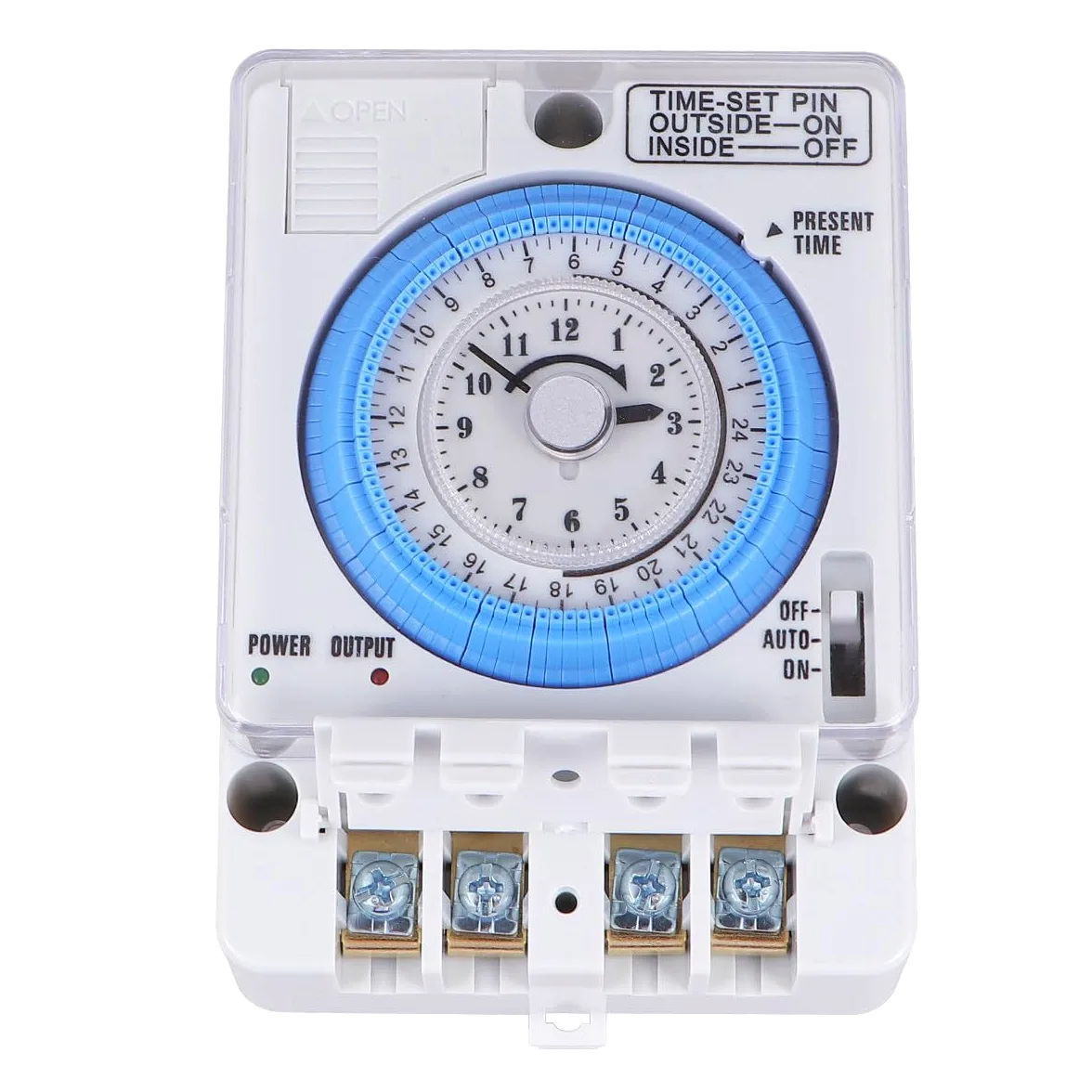 Temporizador para Blanco de Mecánico Precisión PC Cocina Doméstica | Alarma y Diseño Simple, Portátil, Fácil de Limpiar, Protege la Batería