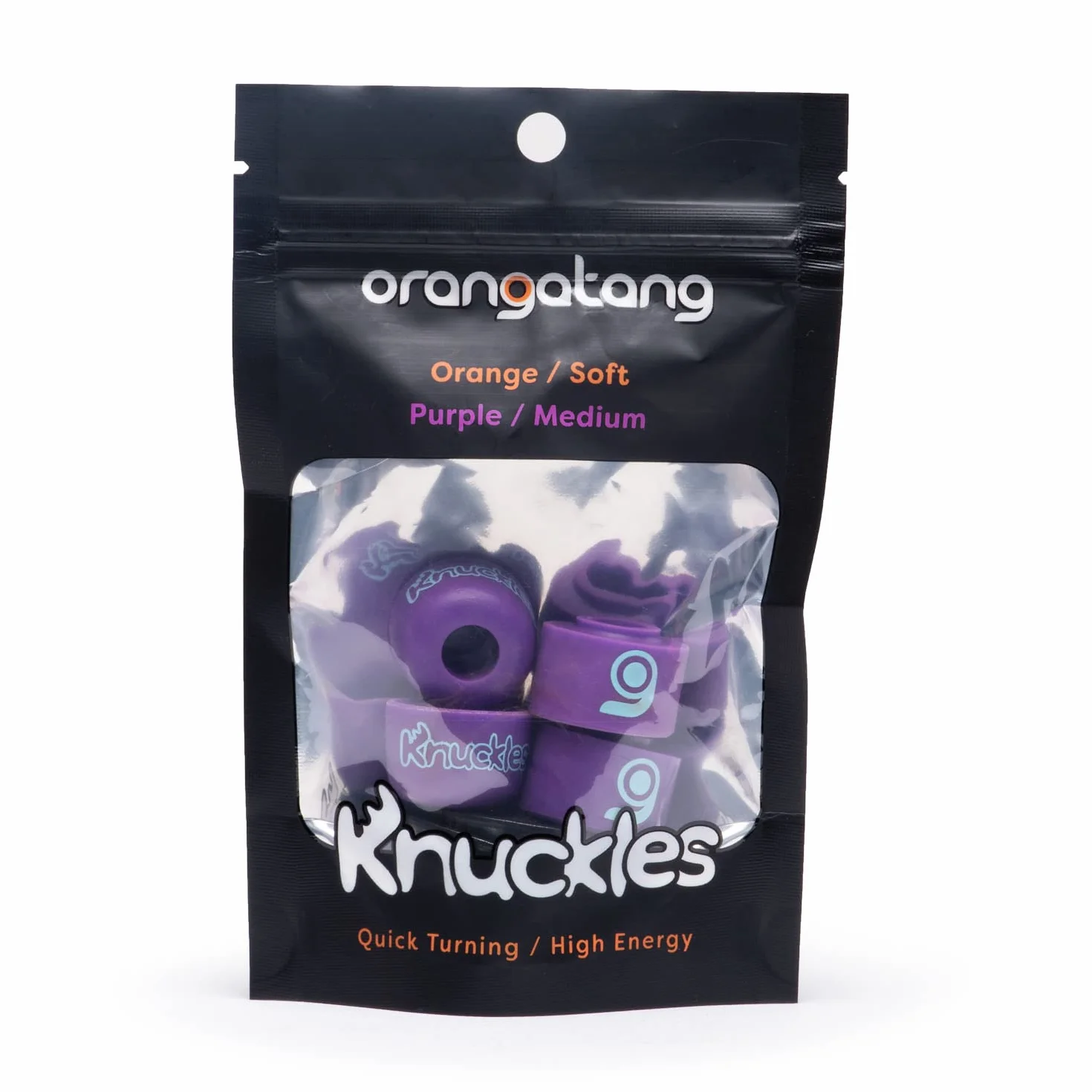 Orangatang Knuckles Gommes bushings Longboard 90A