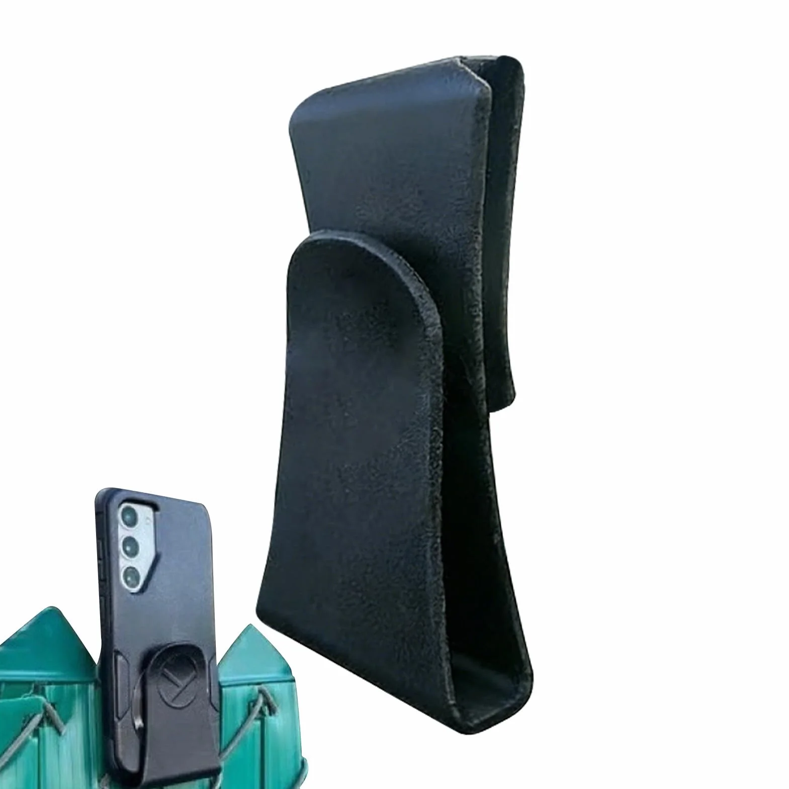 Genérico Soporte para Teléfono en Valla | Base con Vista de Raqueta para Grabadora - Sujetador para Smartphone en Red de Pelotas - para Gimnasio Ejercicio al Aire Libre Tenis y Pádel