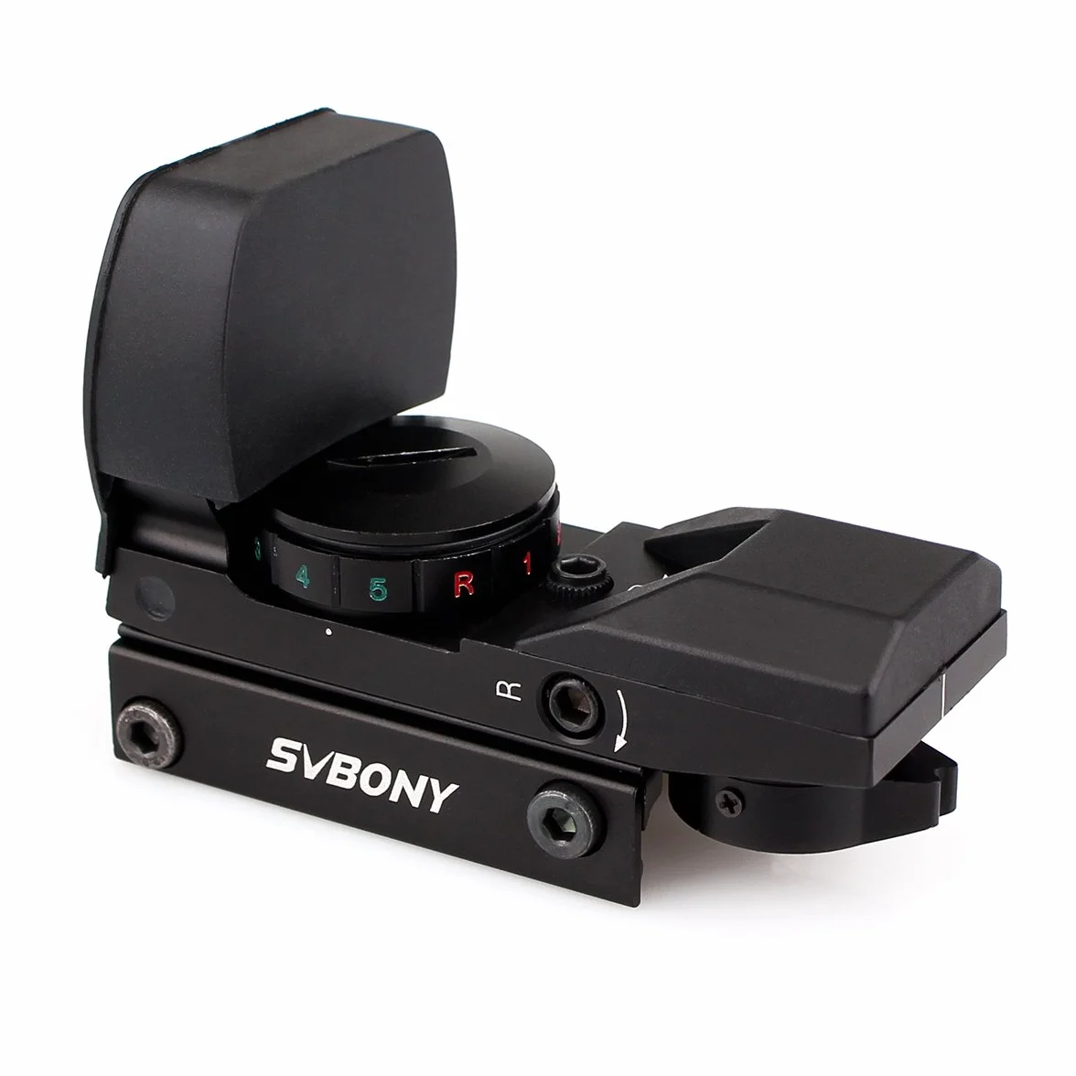 Svbony Punto de Mira 20mm Miras Telescópicas Visor de Punto Rojo 4 Retículas 5 Niveles de Brillo