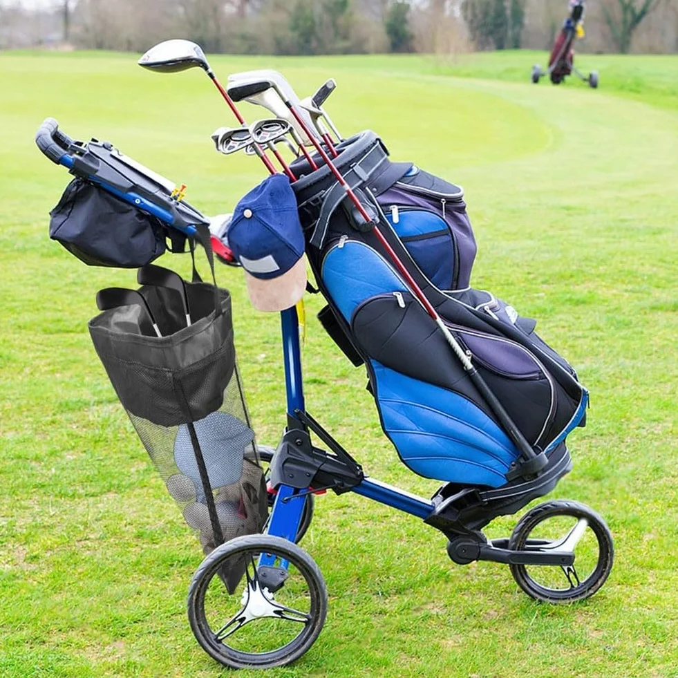 Torba golfowa z siatki o dużej pojemności, szybki montaż, wytrzymały materiał