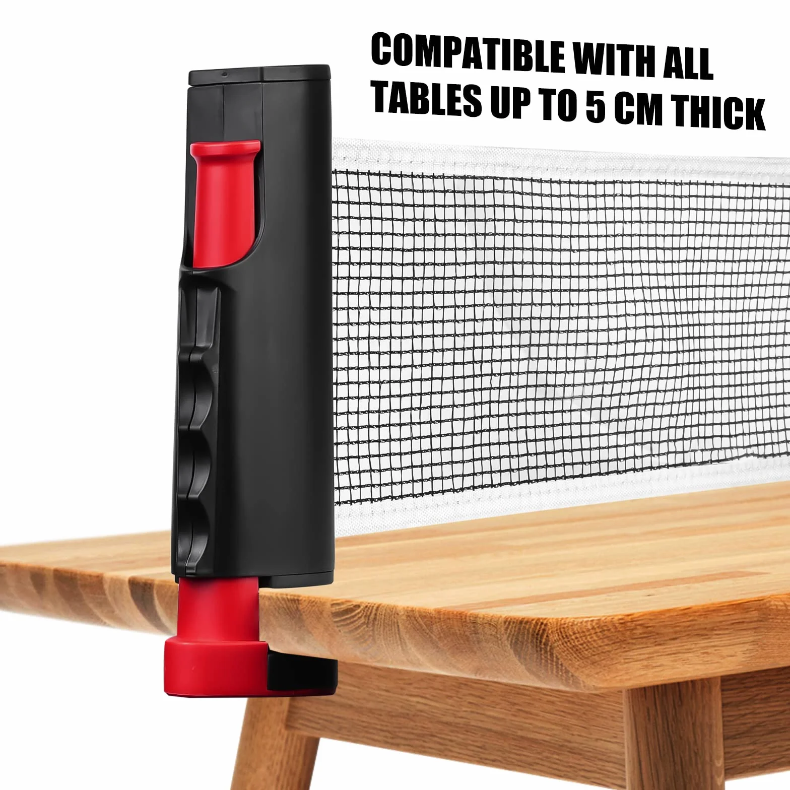 Red de ping pong portátil para exterior e interior, repuesto para cualquier mesa