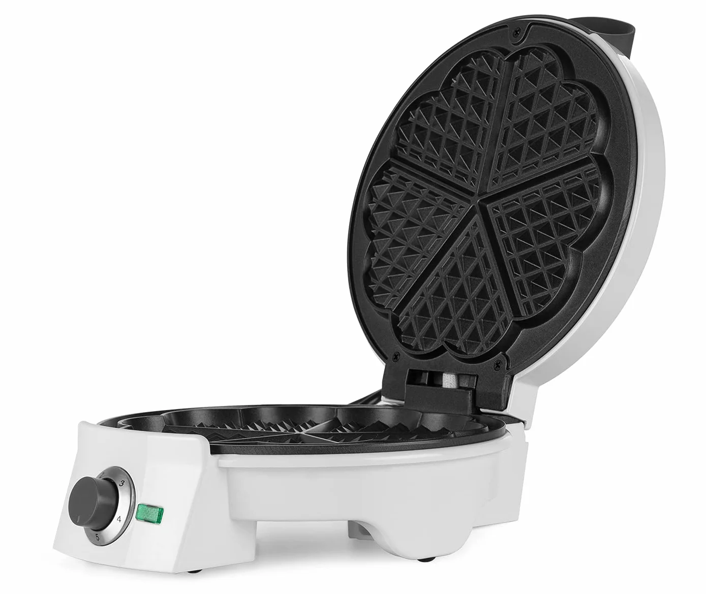 Orbegozo WL 1500 - Gofrera, calentamiento rápido, placas antiadherentes, asa tacto frío, indicadores luminosos, 1000 W