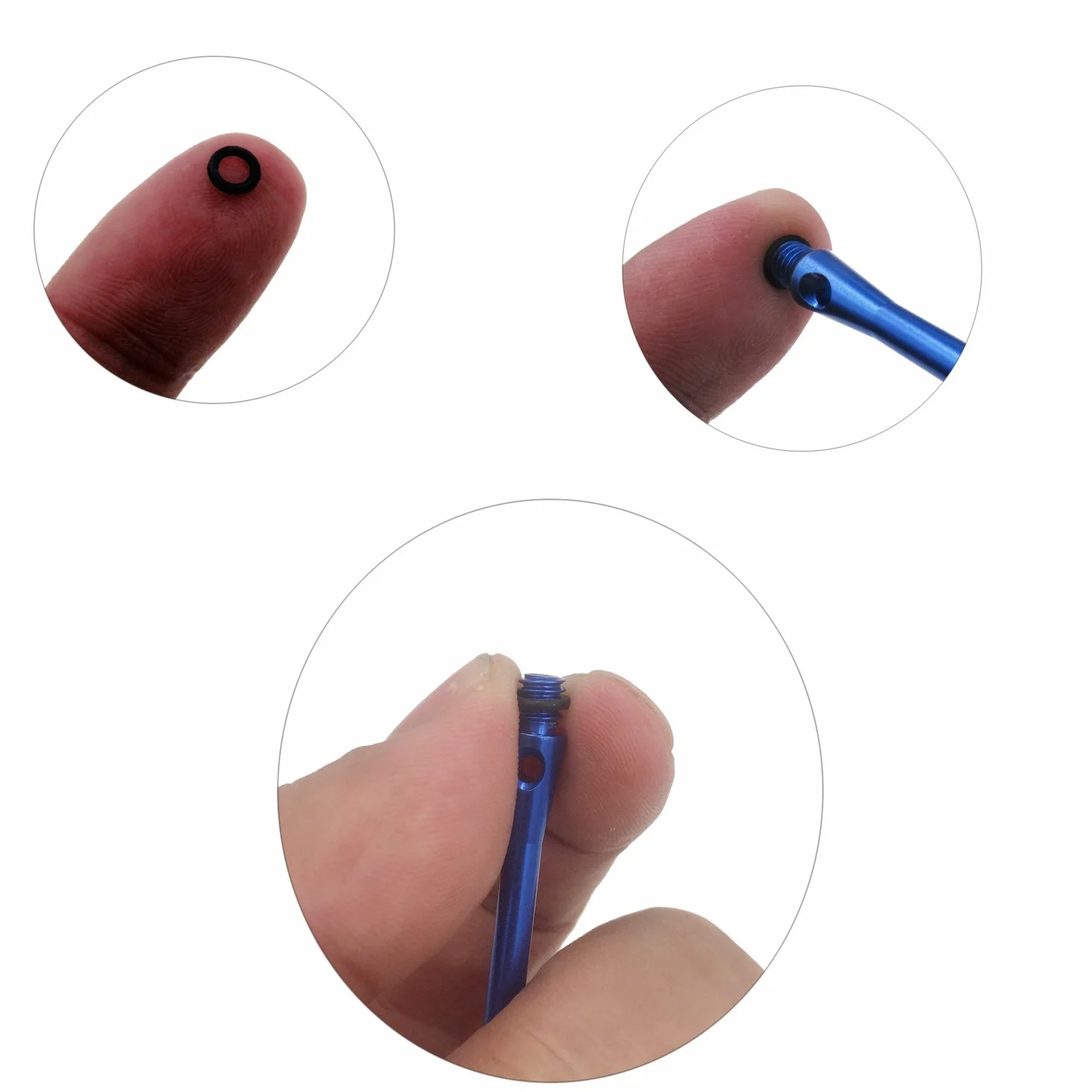 CyeeLife Dart Rubber O Rings Sports 100pcs