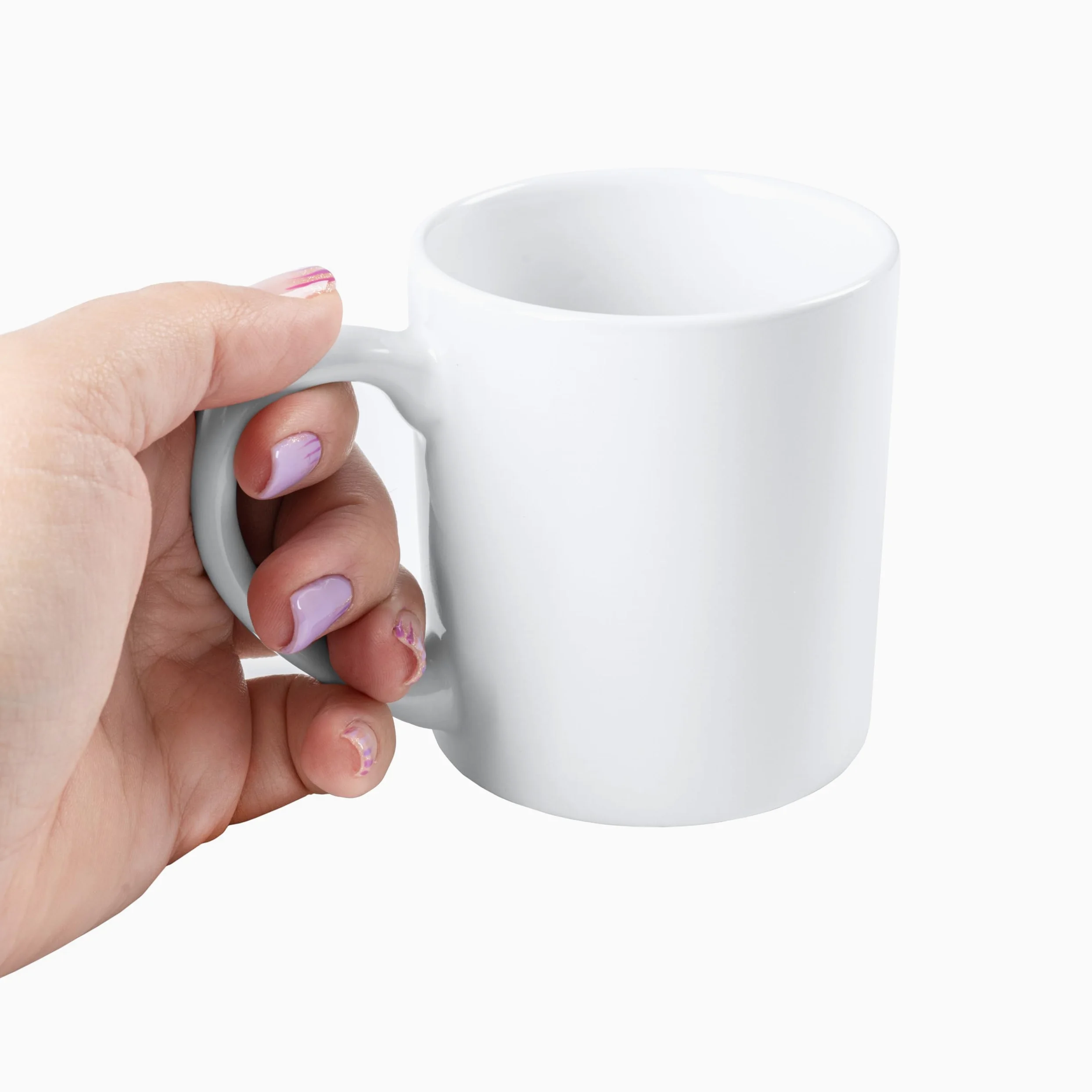 Genérico Tazas de Cerámica Blancas 250 ml, Recubiertas de Polímero para Sublimación, Juego de 24, con Cajas