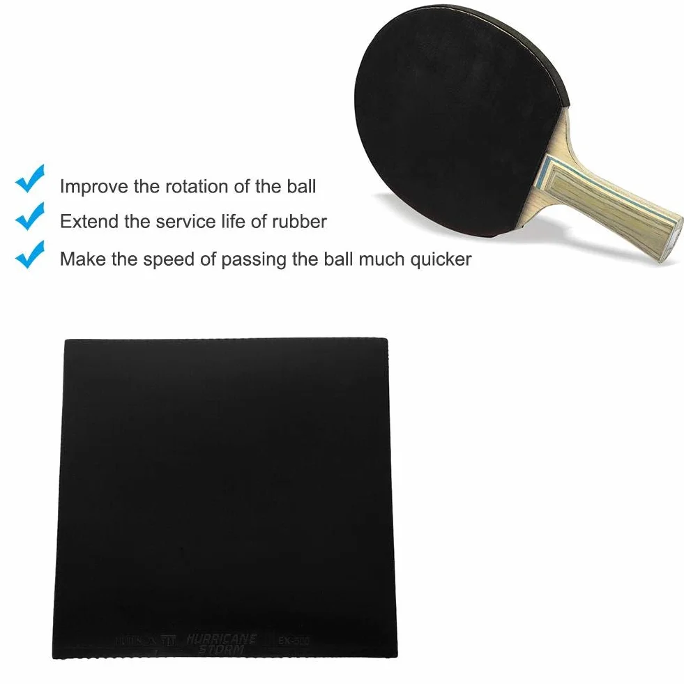 VGEBY1 Revestimiento para Tenis de Mesa Ping Pong Rubber de Goma Reemplazo