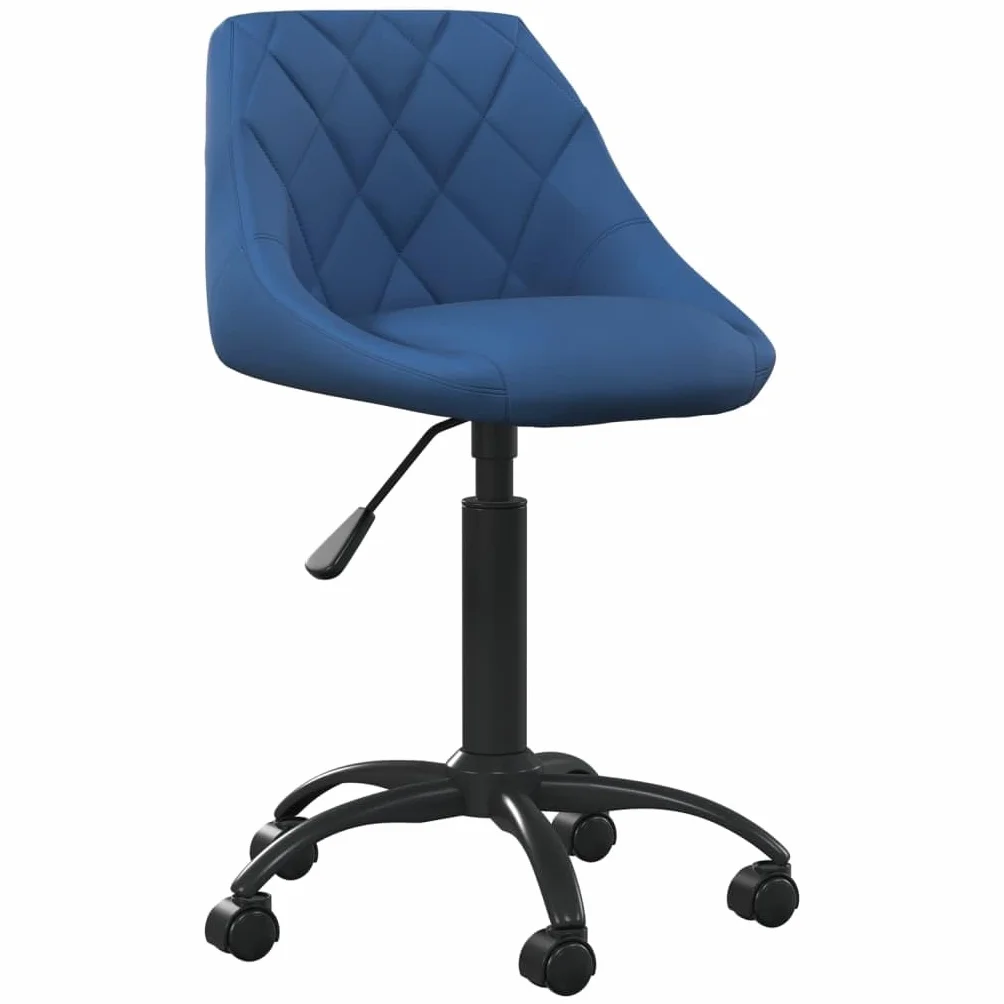 Silla de Comedor Ajustable con Mecanismo de Gas y Ruedas 360°, Tapizado en Terciopelo Suave y Estructura de Acero para Oficina en Casa y Sala de Estar, Soporta