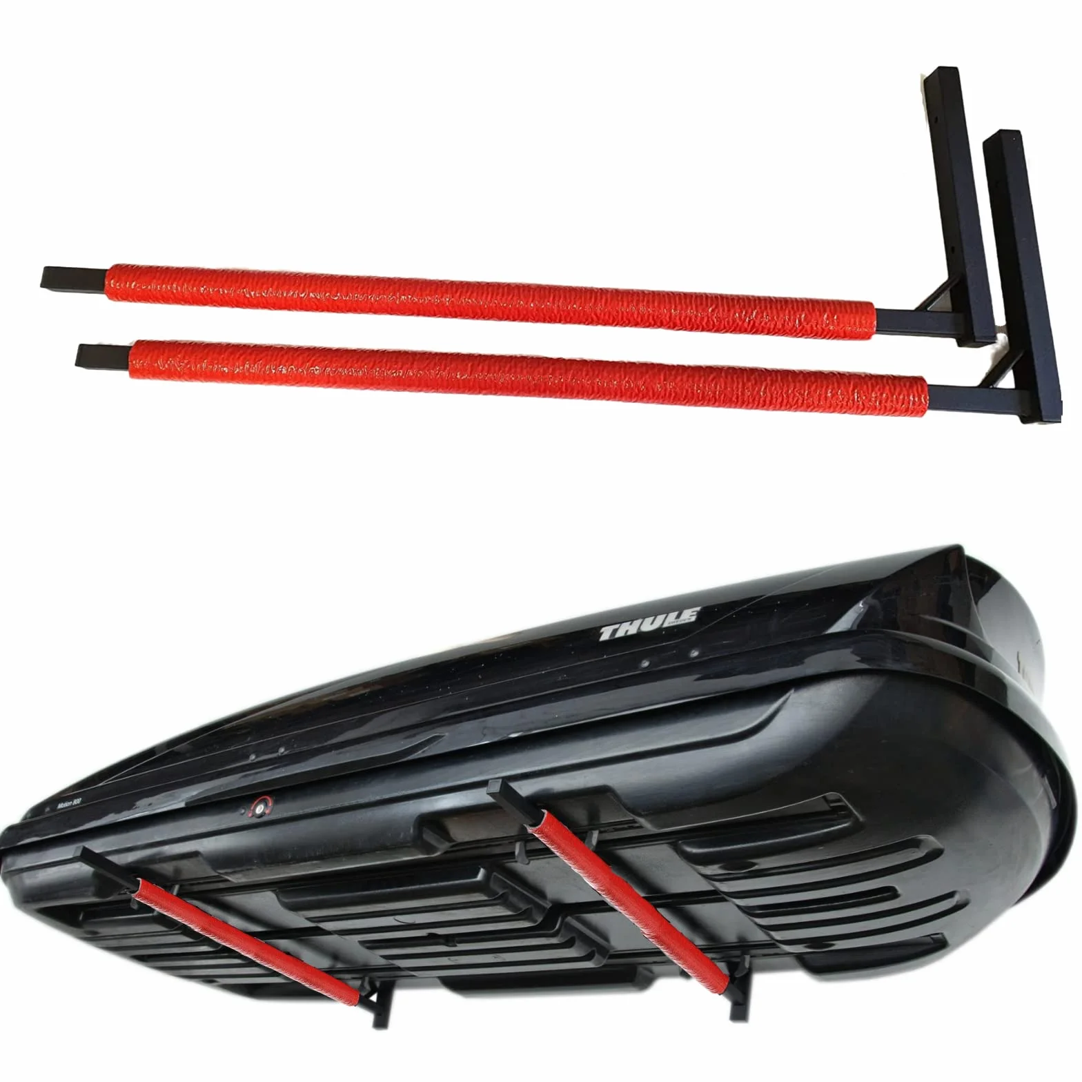 Soporte de pared de acero 82 cm para guardar maletas herramientas jardín esquís equipos deportivos tabla surf iSUP