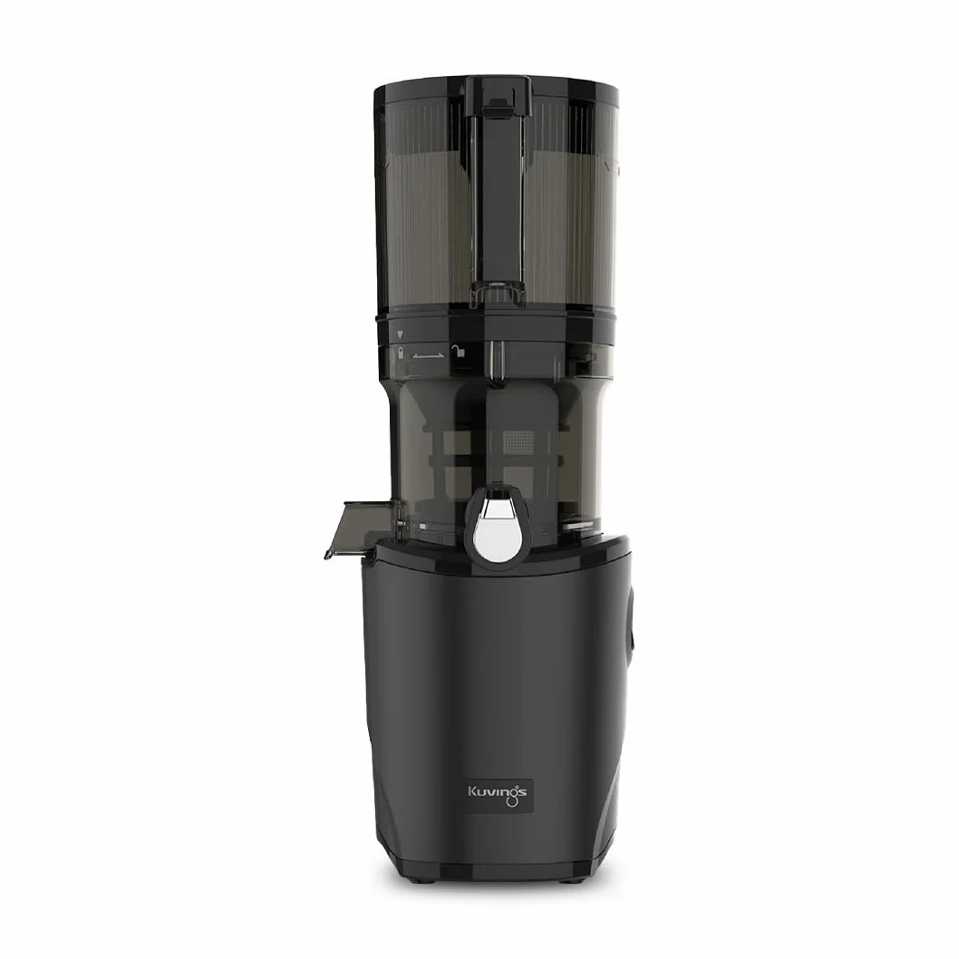 Kuvings Extractor AUTO8, exprimidor y licuadora - Lenta y fácil de limpiar, capacidad 2L, motor de 200 W ideal para frutas, verduras y smoothies.(Negro)_KHS-860SE