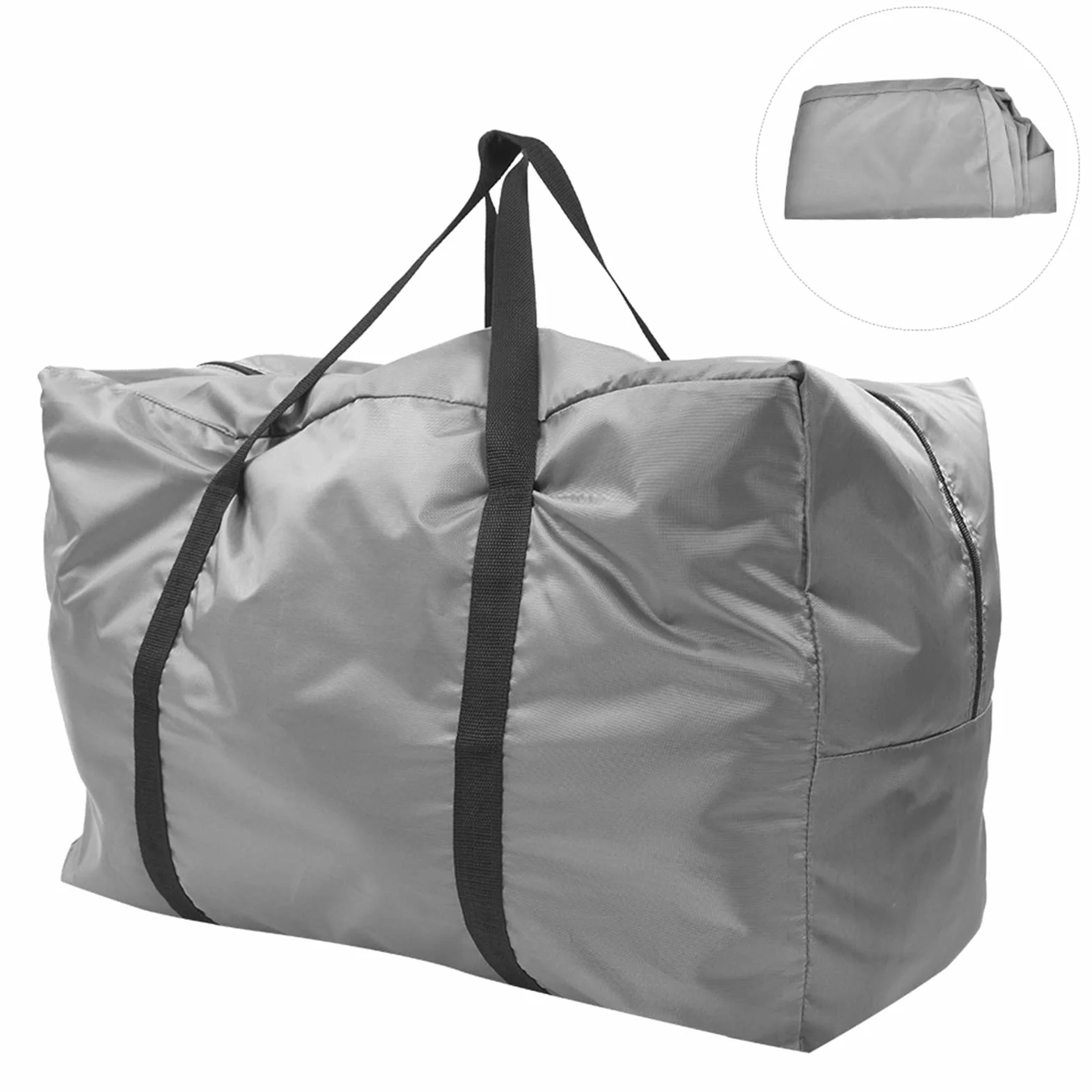 Bolsa de Transporte Plegable para Kayak, Botes Inflables Gris Cemento