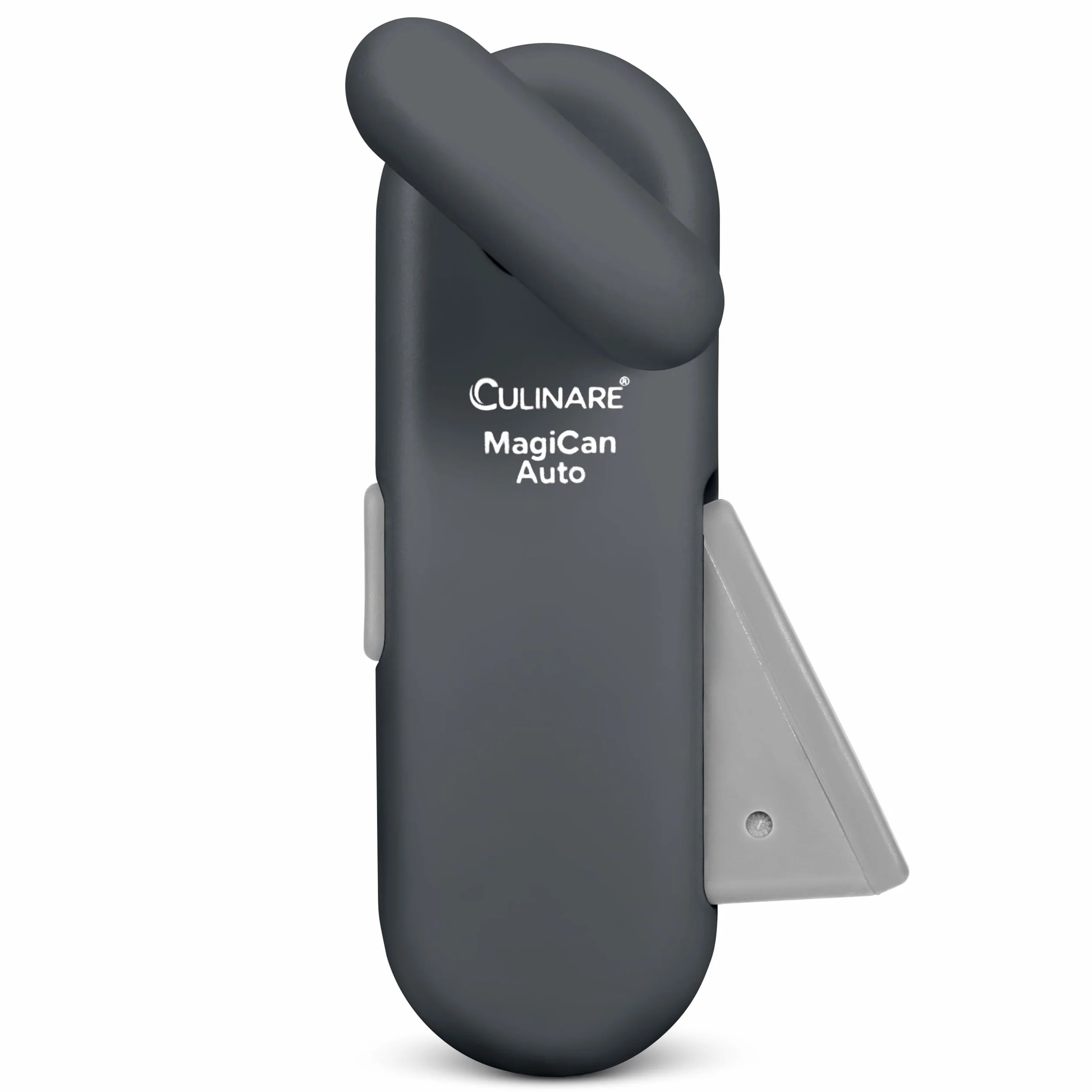 Culinare MagiCan Abrelatas Automático, Gris, Plástico/acero Inoxidable, Manual Con Una Sola Mano Con Abrazadera