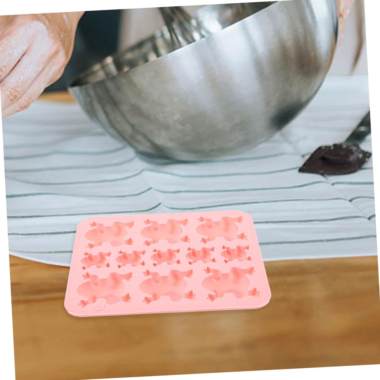 SEWACC 8piezas Molpara Chocolates Forma De Para Pasteles y Postres Moldes De Fondant Para Decoración De Fiesta y Repostería
