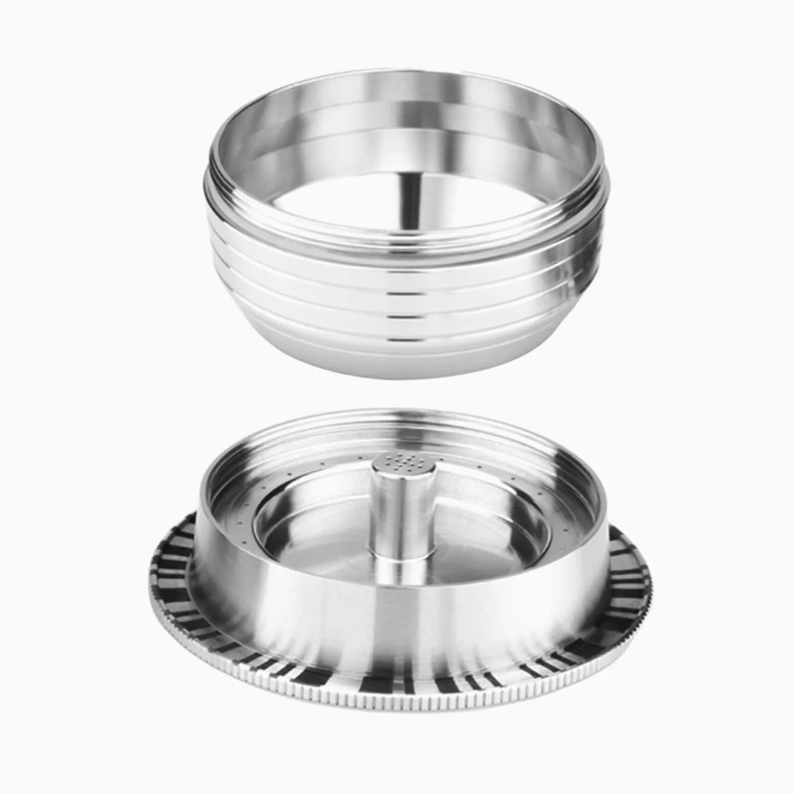 INEOUT Cápsulas Recargables de Filtro de café Reutilizables Herramientas útiles compatibles con Nespresso