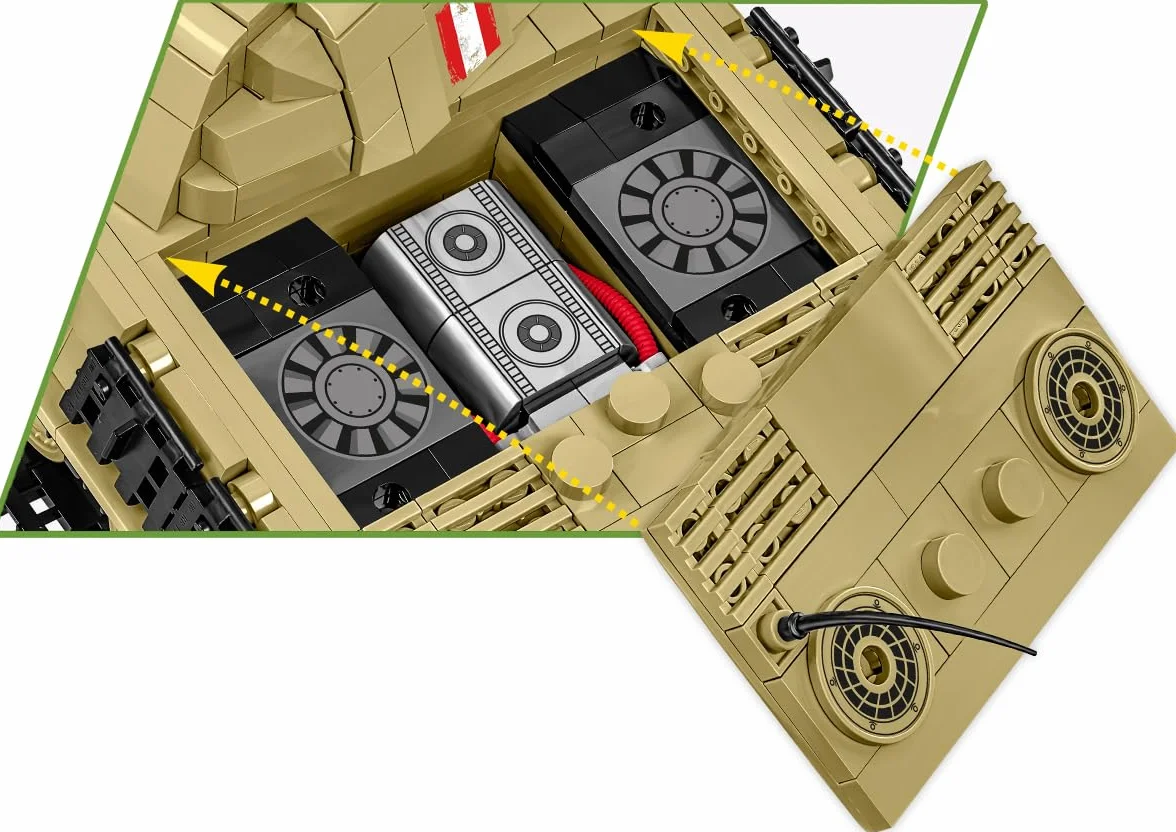 COBI Colección Histórica Panzer V Panther AUSF. G Pudel Tank