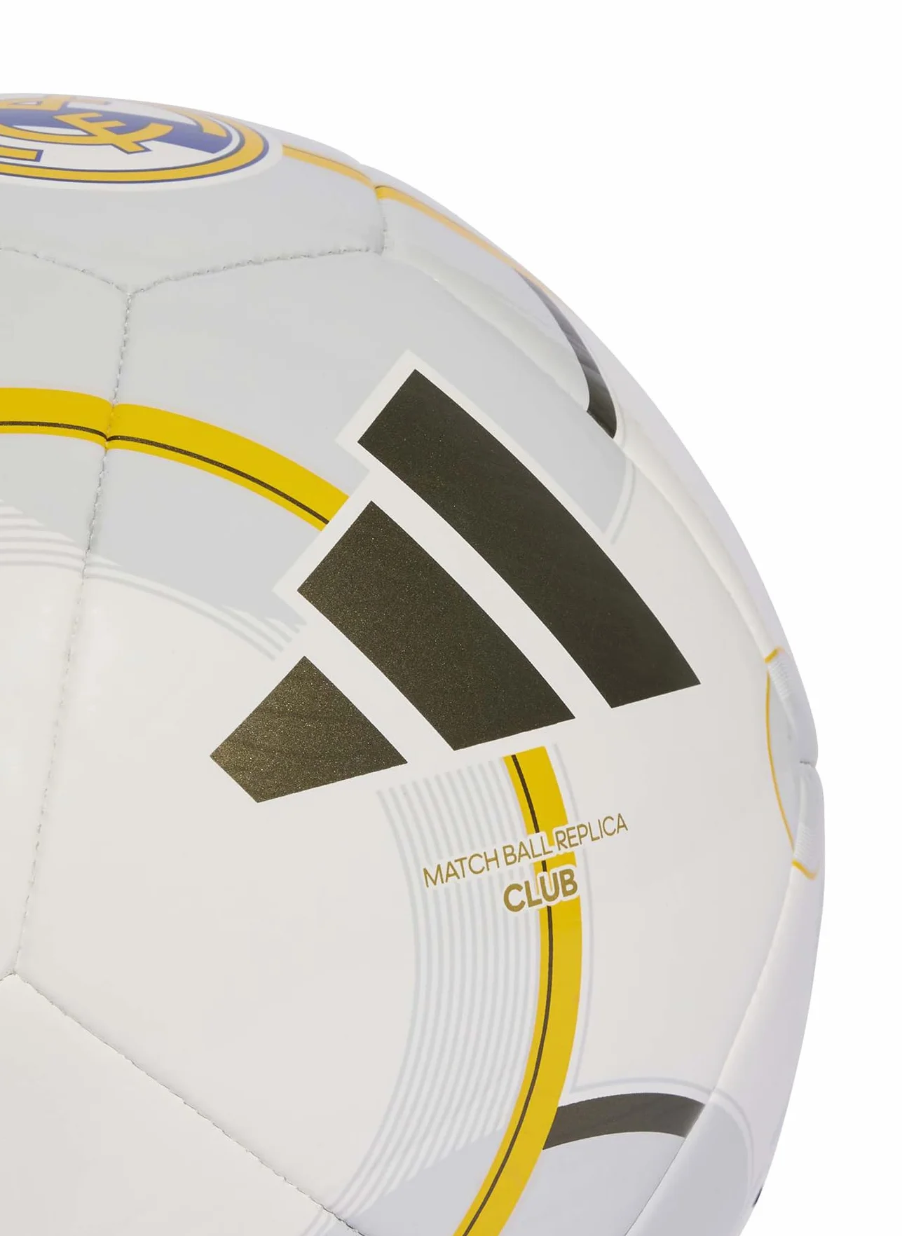 adidas Real Madrid Home Club Ball Adult Unisex Blanco 5