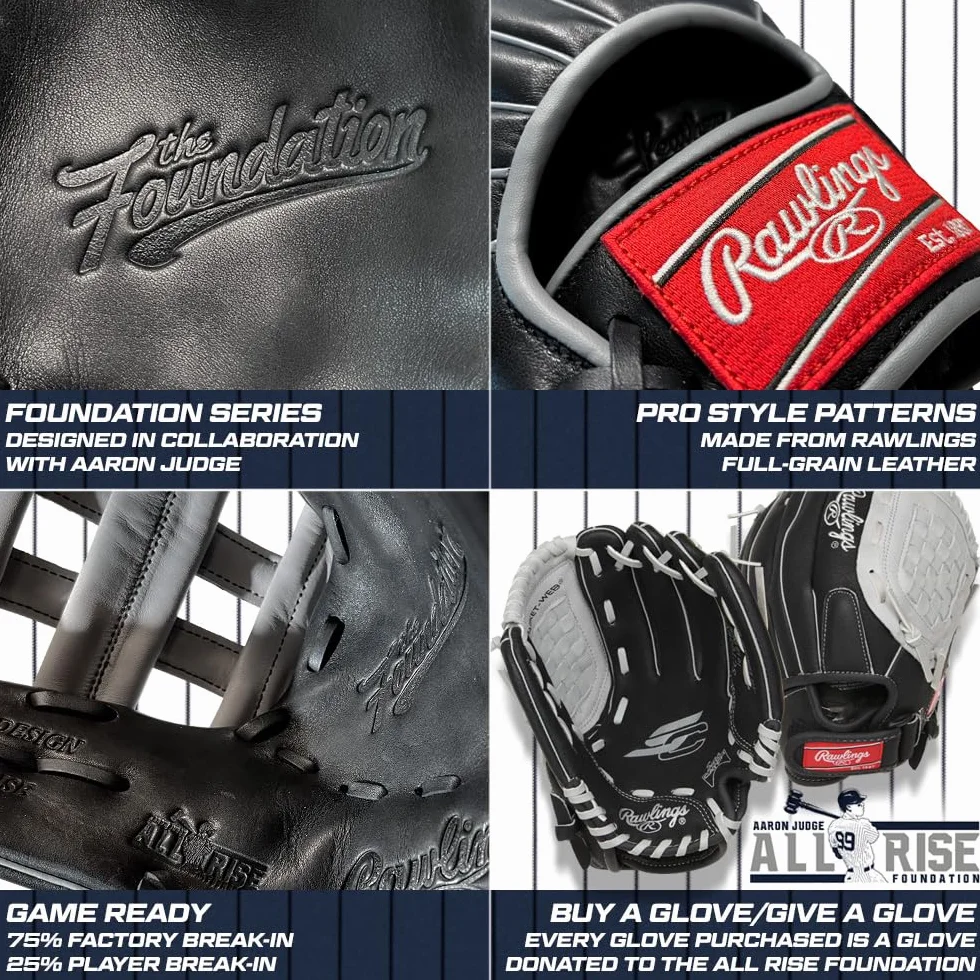 Rawlings Foundation Series Aaron Judge Baseball Glove 32.5" Catcher