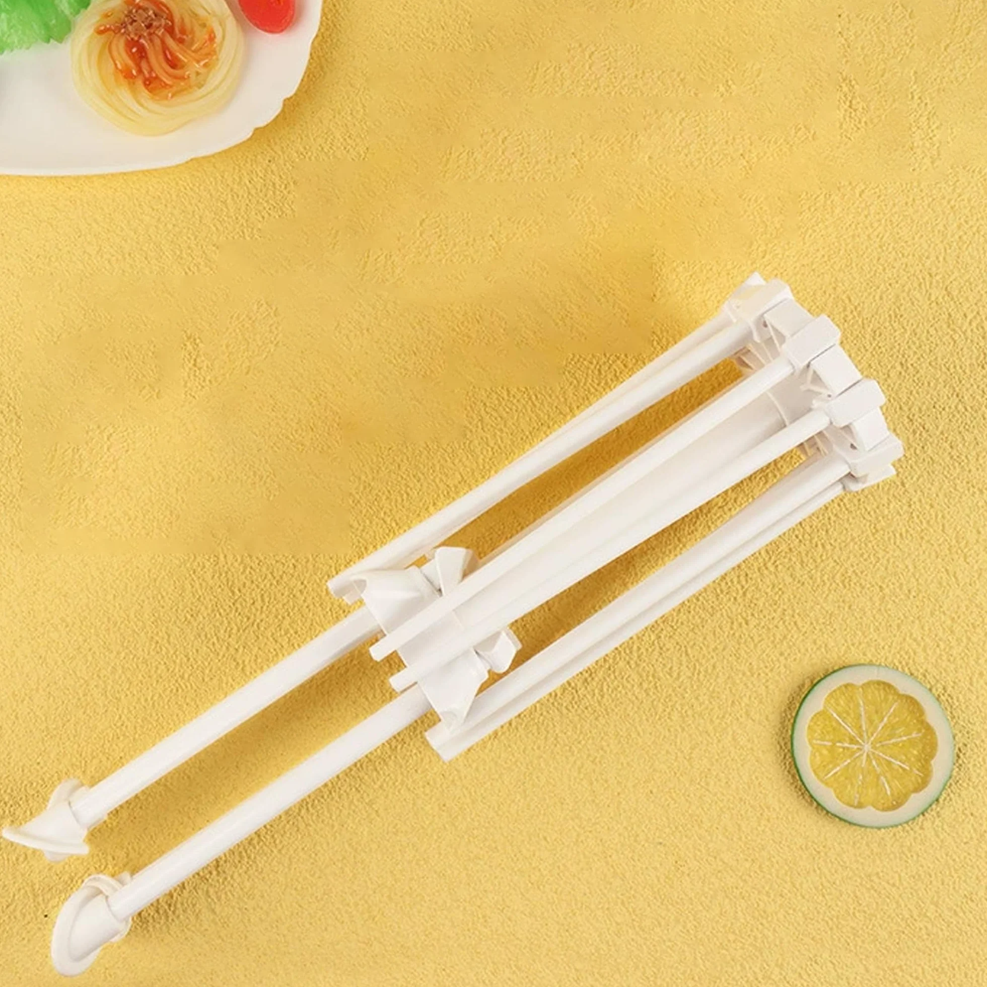 Secador De Pasta, Estante De Secado De Masa Plegable, Fideos, Colgantes, Fresca - Para Usar Después De Hacer Pasta En La Máquina, Hecho a Mano Utensilios De Cocina Para, Doméstica, Blanco