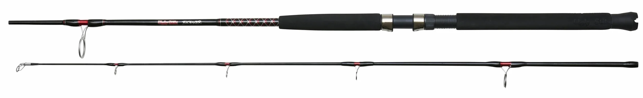 Ugly Stik Bigwater Boat Rod, Caña de Spinning, 2.1m, 30-50lb, Pesca de Mar