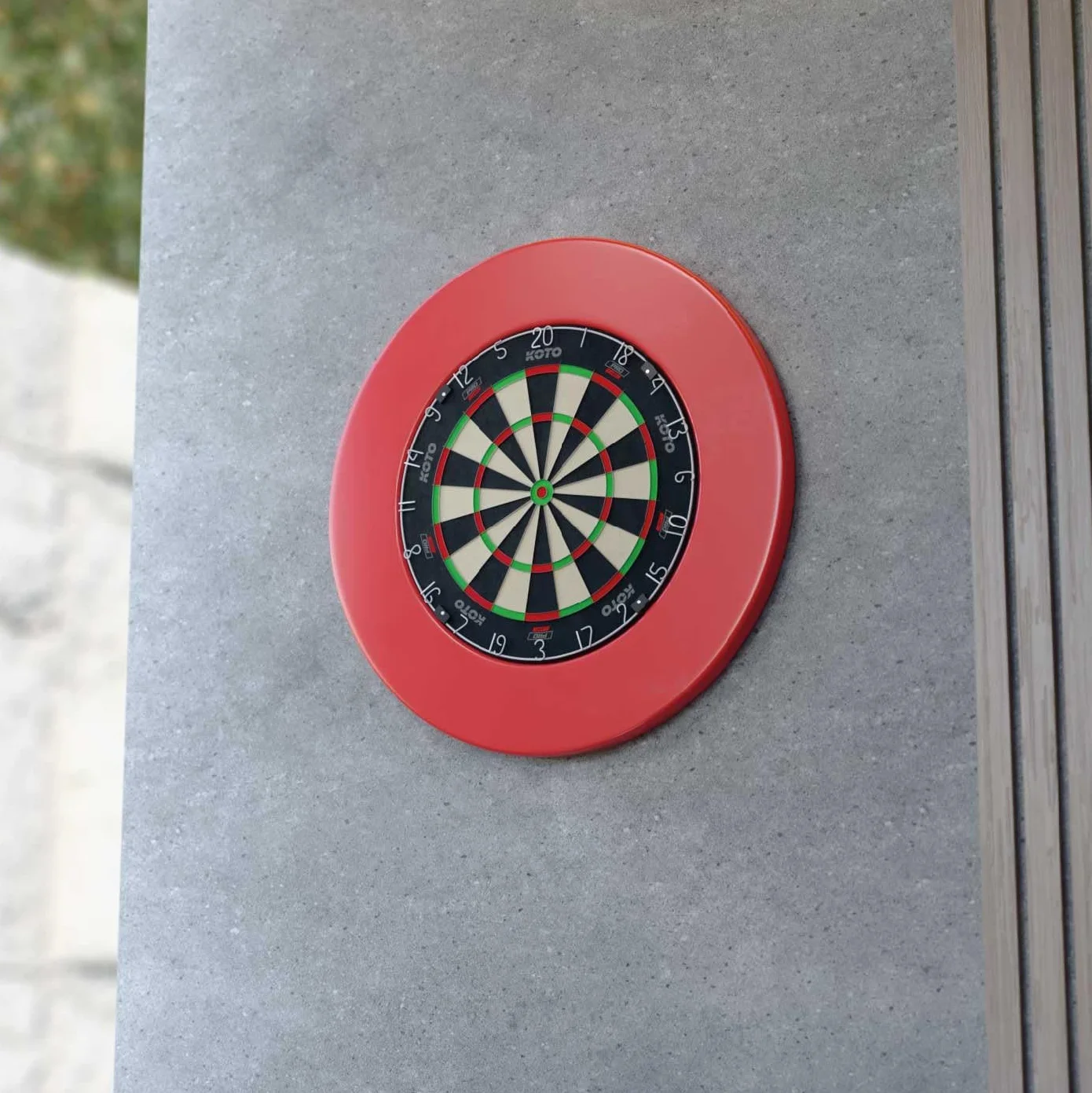 KOTO Diana Profesional King Pro Dartboard Steeltip Oficial Ultra Alambre Fino Bristle Premium Juego de Dardos