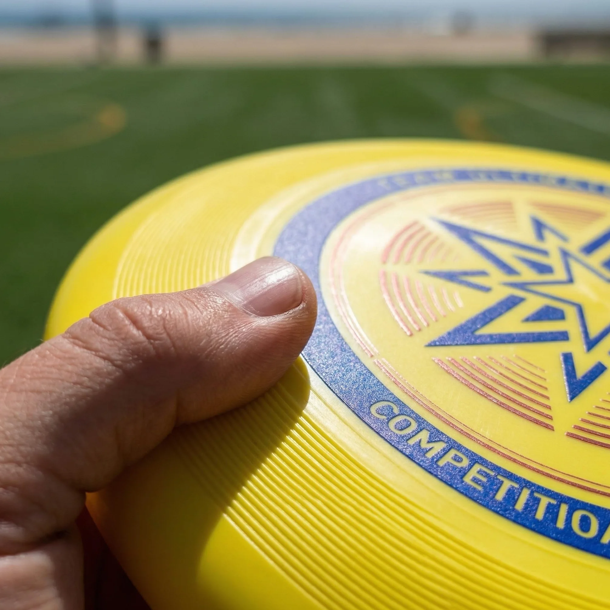 Eurodisc 175g Ultimate Frisbee Discos Voladores Oficial Amarillo