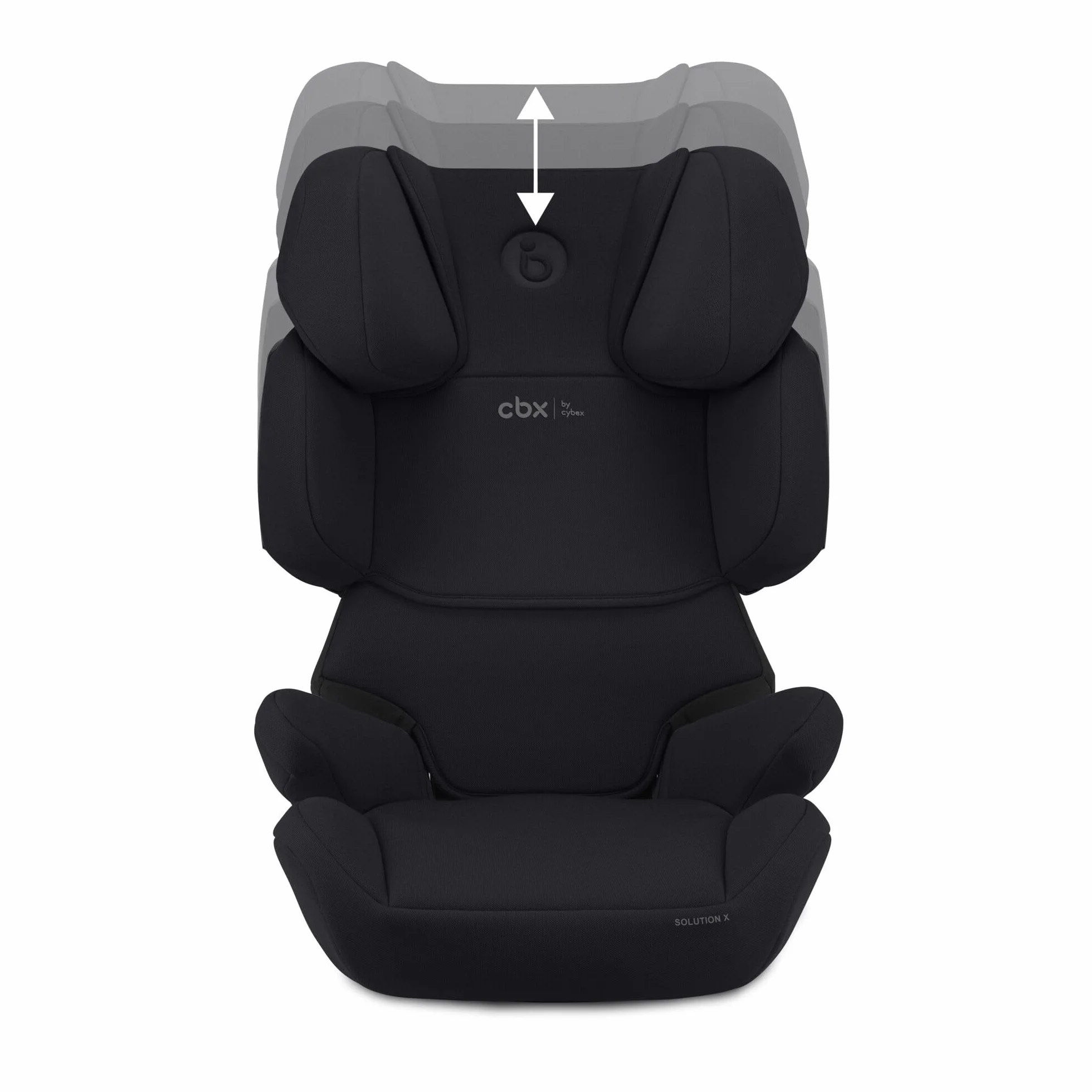 CBX by CYBEX Silla de coche infantil Solution X i-Fix ISOFIX 3-12 años 100-150 cm 15-50 kg Negro Pure Black