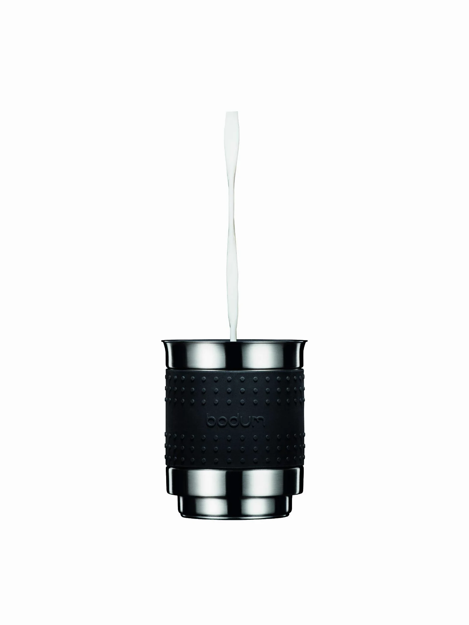 Bodum Bistro Electric Espumador de leche, 13 onzas, negro