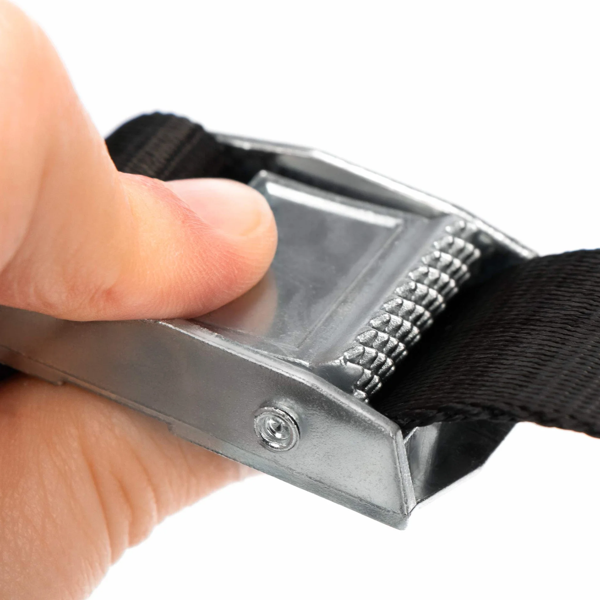 COM-FOUR® Juego de Anclajes al Suelo de 8 Piezas con Correa de tensión para Tiendas, Cenadores y Toldos