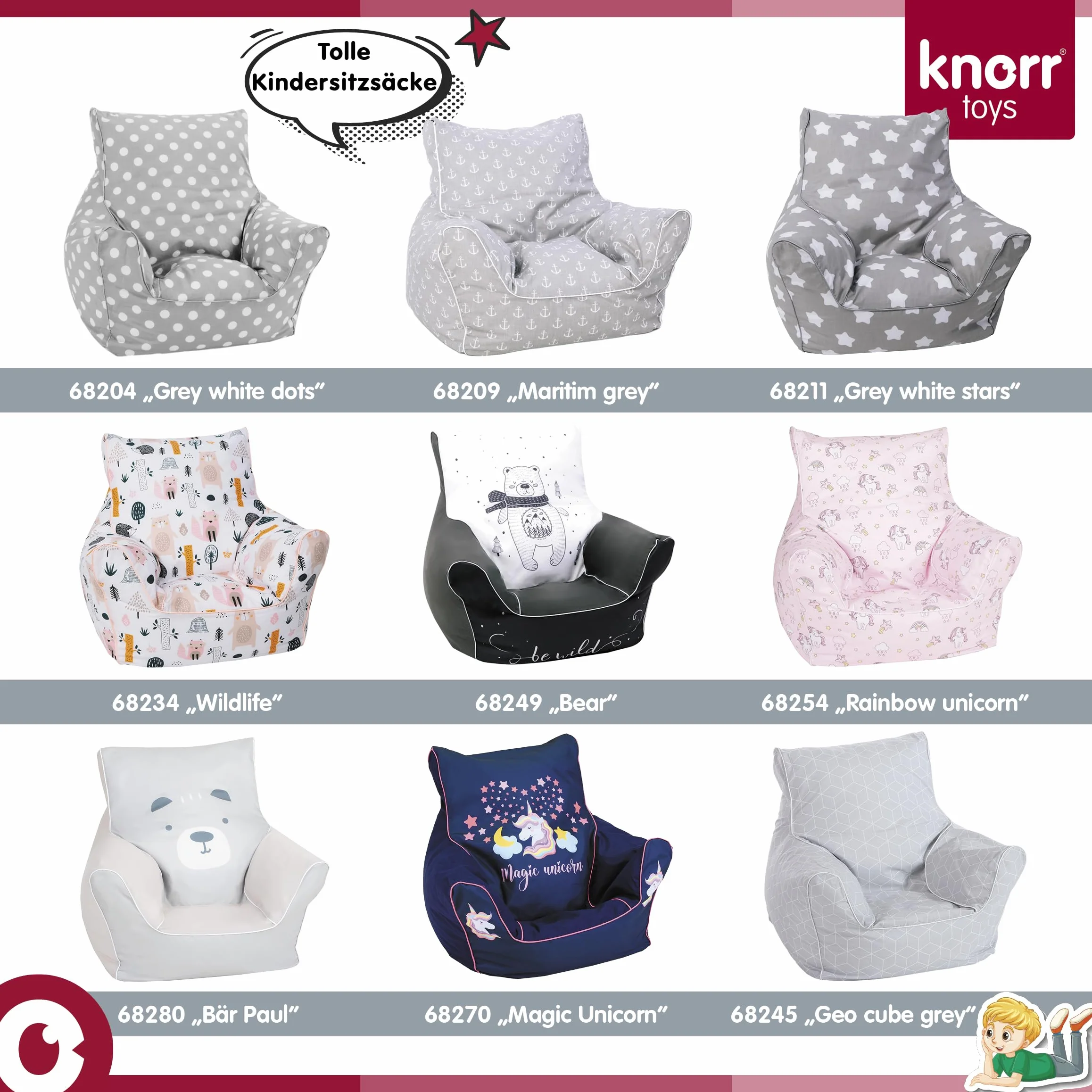 Knorrtoys 68234 Wildlife - Puf Infantil