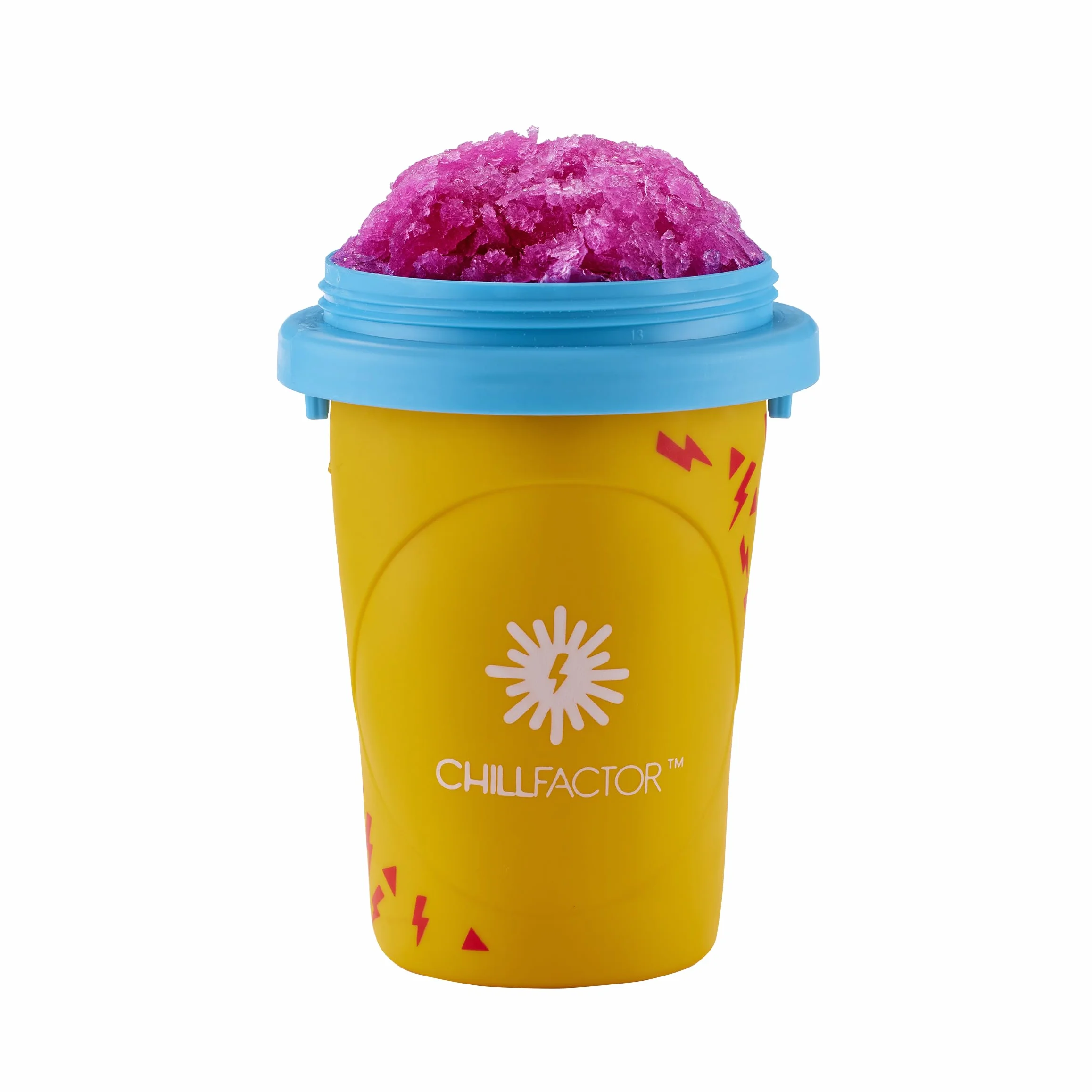 ChillFactor Colour Shock Máquina de Granizados Reutilizable Naranja