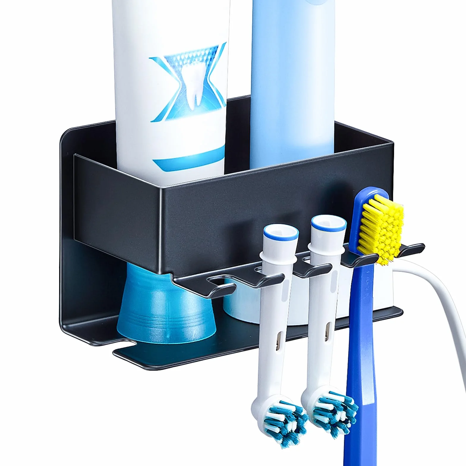 Portacepillos de dientes para baños, soporte para cepillo de dientes eléctrico, soporte de pared para cepillos