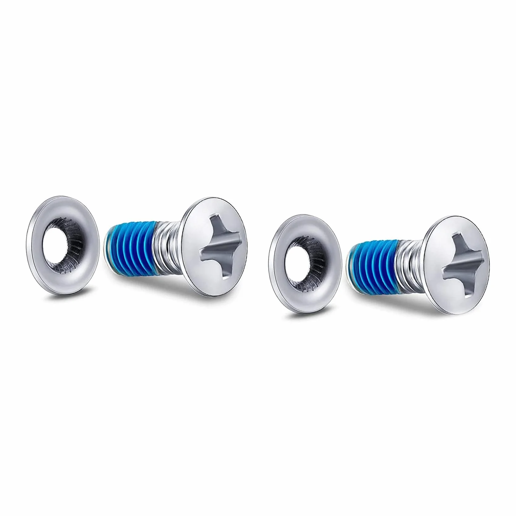 Tornillos de encuadernación de snowboard 16 piezas con arandelas
