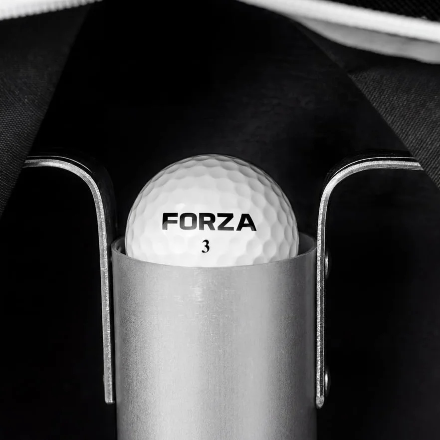 FORB Tubo Recogebolas de Golf con Bolsa – Recogedor de Pelotas de Aluminio (Capacidad de 85 Bolas de Golf)