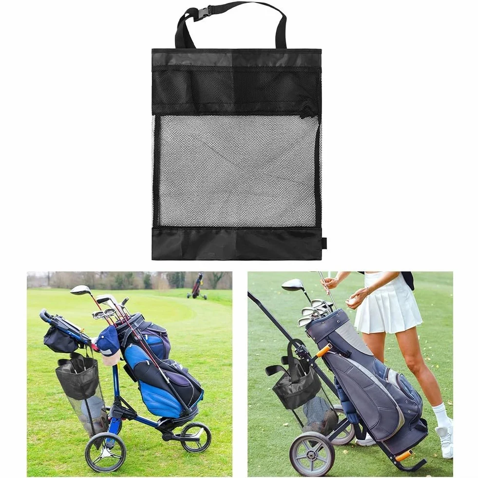 Torba golfowa z siatki o dużej pojemności, szybki montaż, wytrzymały materiał