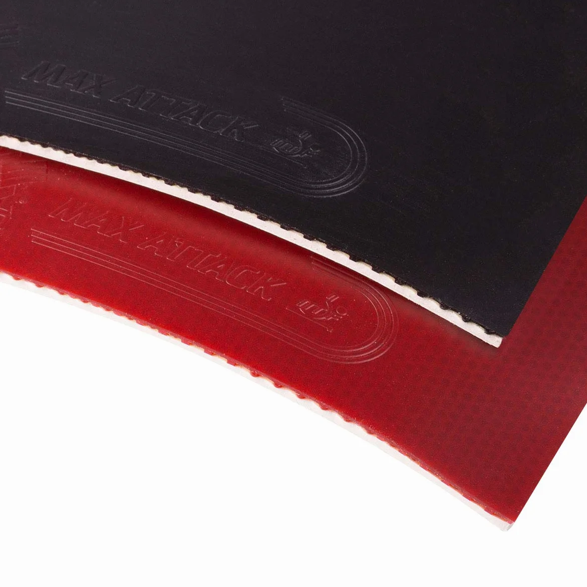 Donier MAX Attack Goma de Ping Pong 2,2 mm Rojo