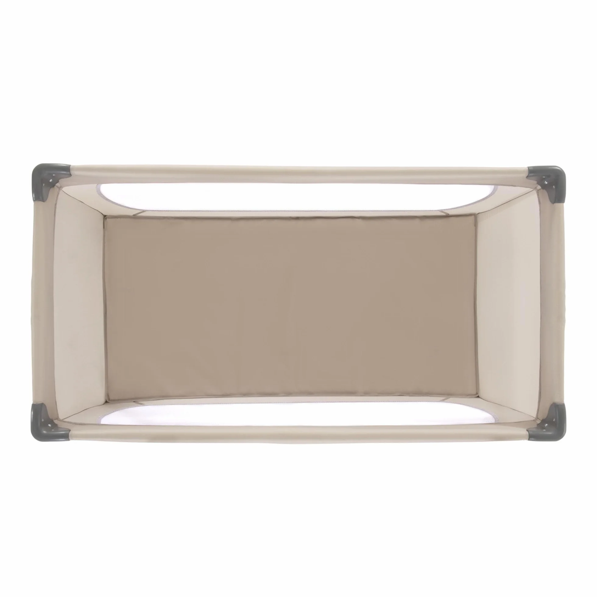 Hauck Dream N Play Travel Cot Foldable 120 x 60 cm up to 15 kg incl. Carry Bag Beige