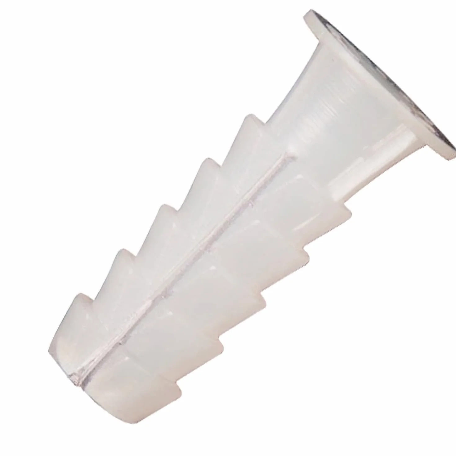Taco Wolfpack Plástico Blanco 8 mm. (25 unidades)