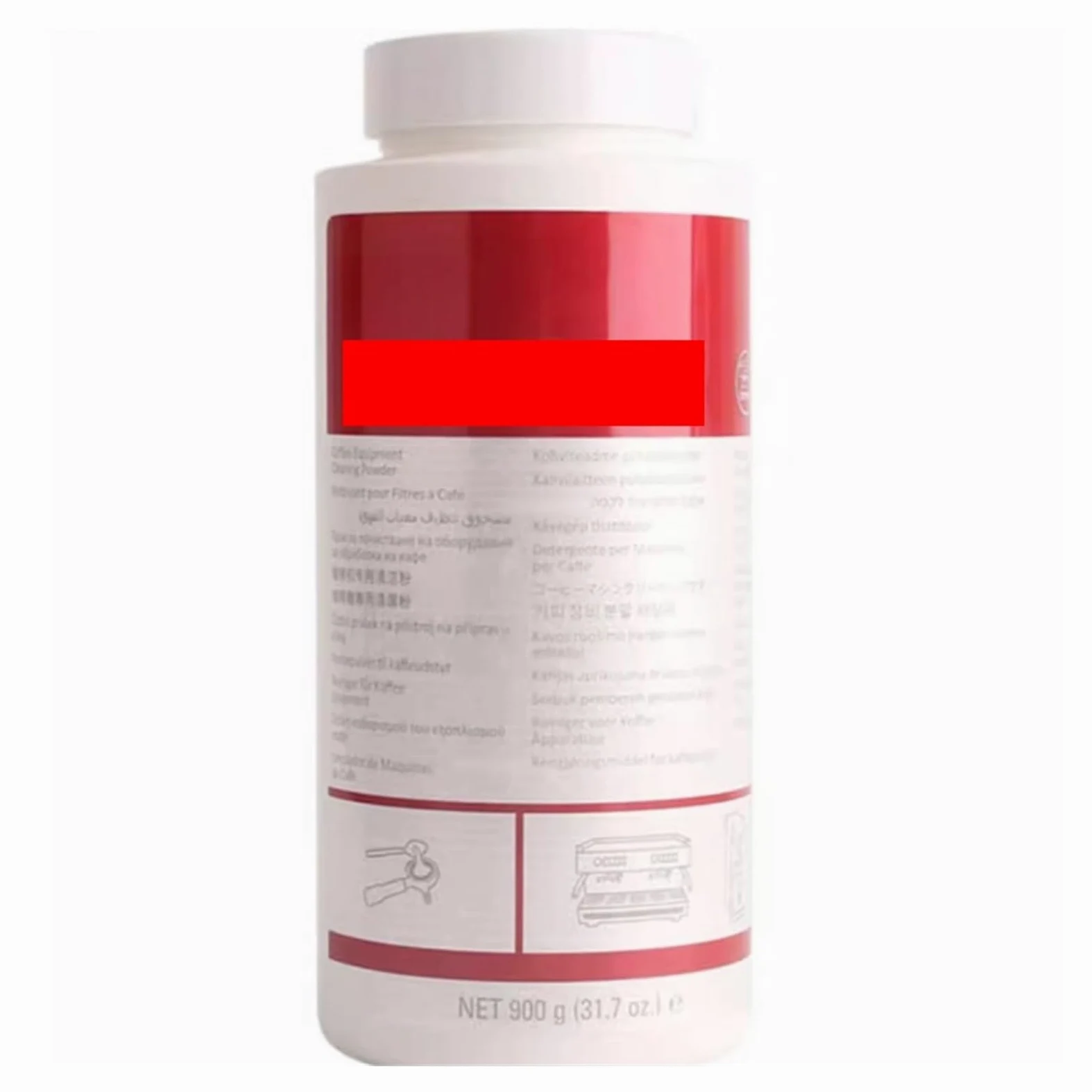 Polvo De Limpieza 900g/lata, Compatible Con URNEX, Detergente En Polvo De Limpieza Desincrustante Con Cabezal De Elaboración De Cafetera