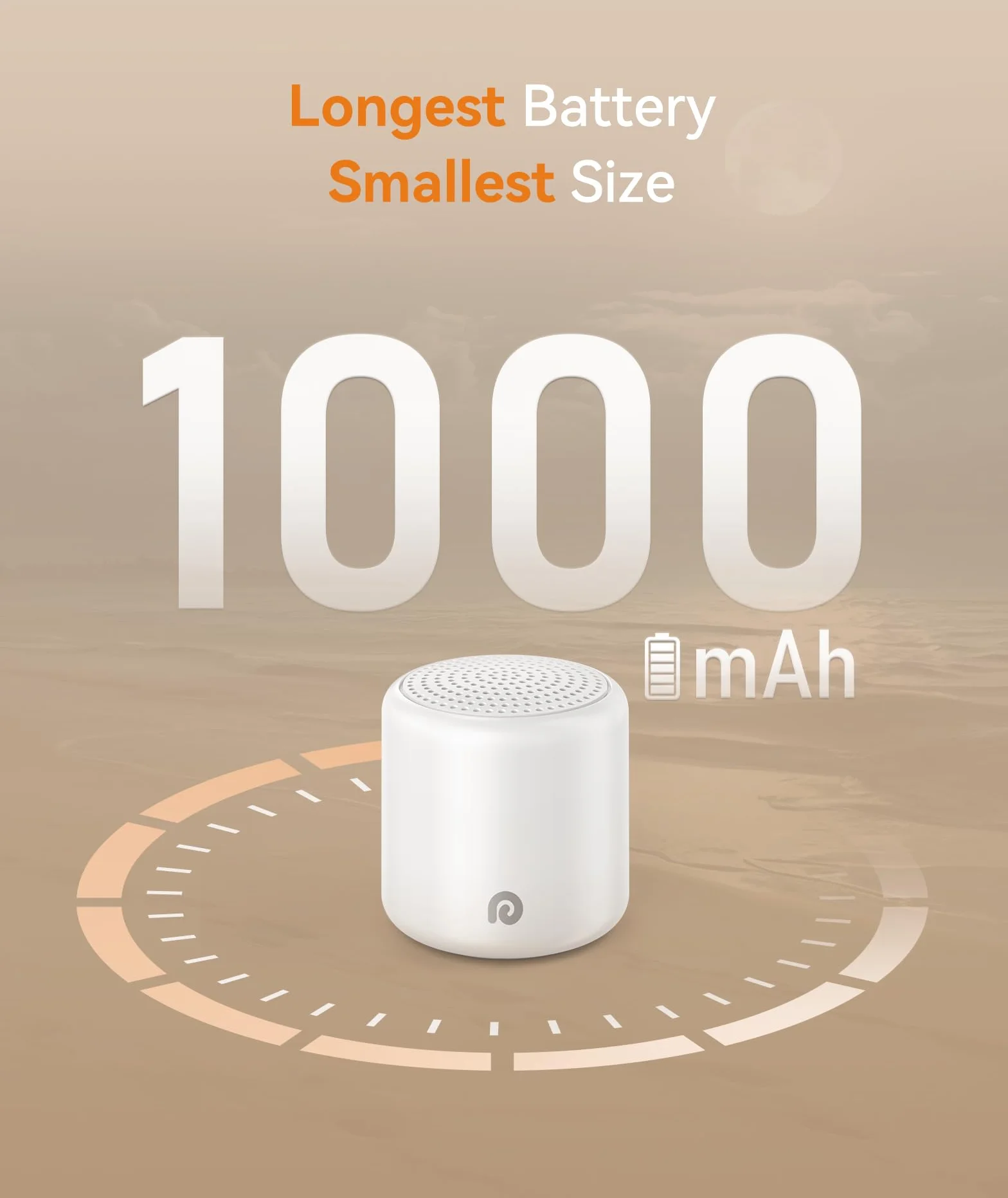 Dreamegg Pocket Sleep 1 Mini Máquina Ruido Blanco Portátil Recargable 16 Sonidos