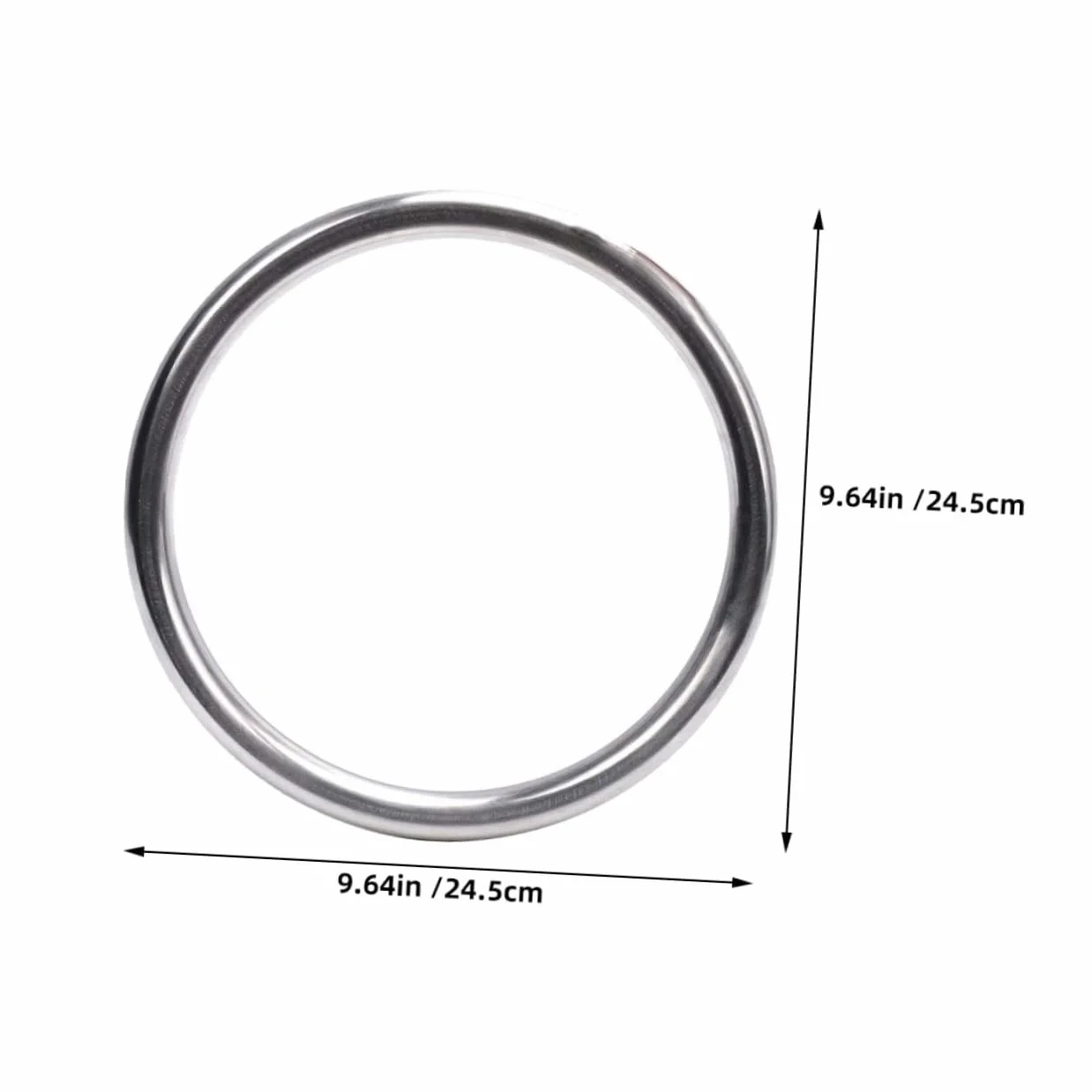 BESPORTBLE Anillo de Acero Inoxidable Wing Chun Circulo de Entrenamiento para Artes Marciales