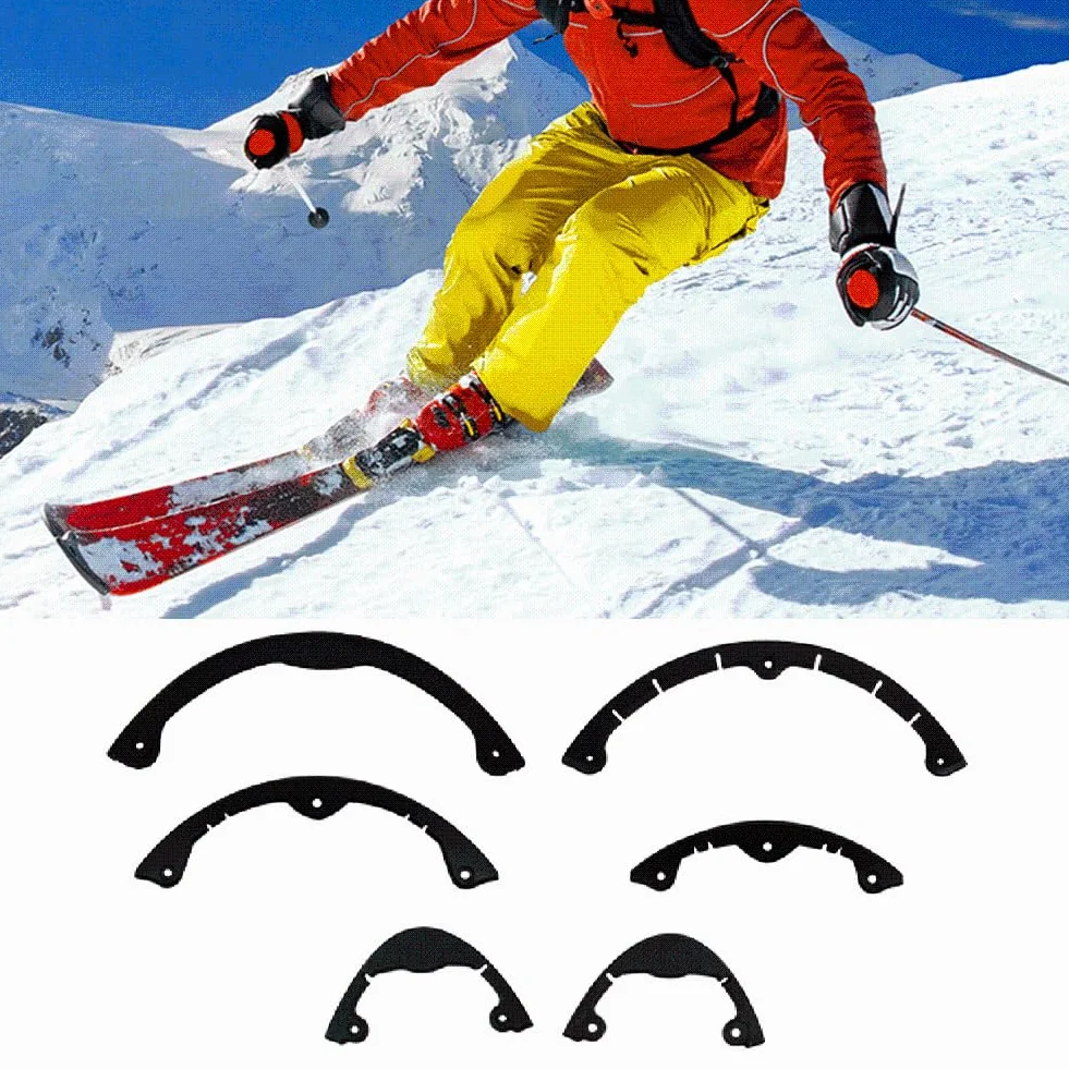 FACAIIO Protector de nariz para tabla de snowboard, tira anticolisión, paquete de 2