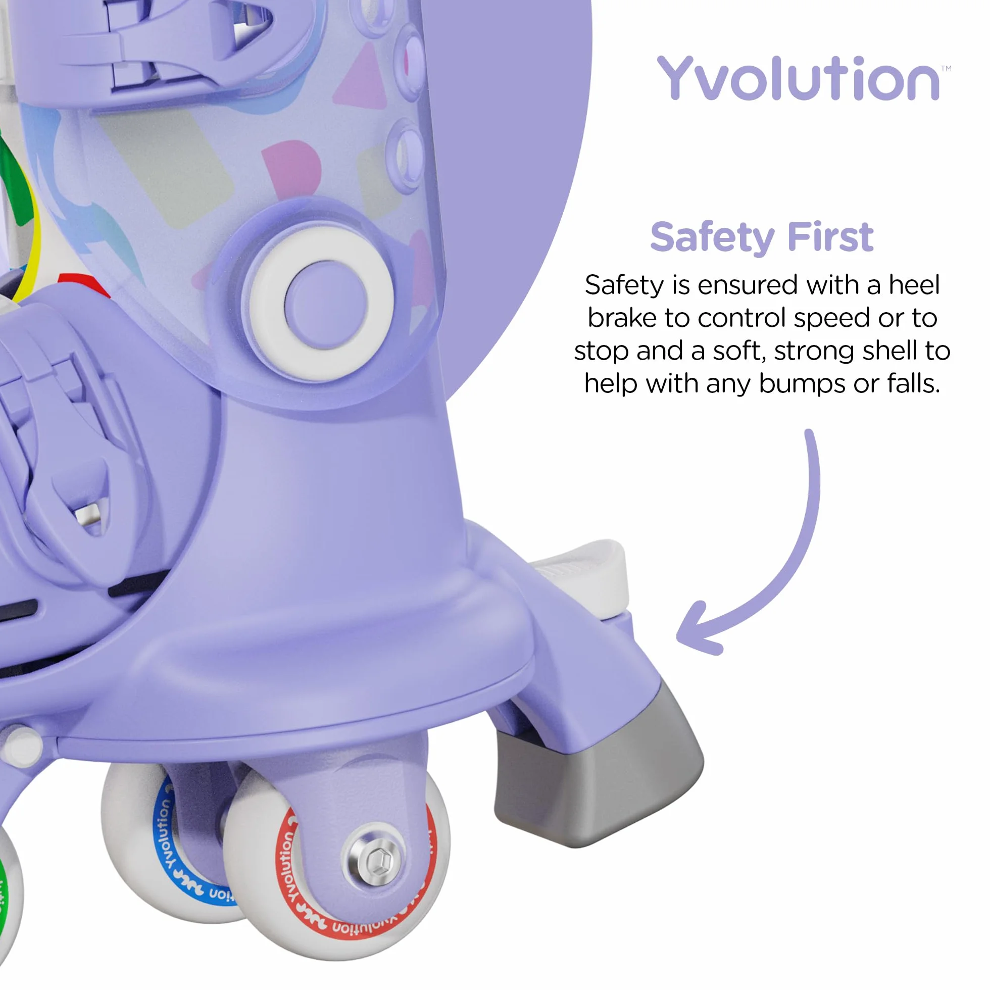 Yvolution Patines de aprendizaje para niños para principiantes, patines ajustables 2 en 1, se convierten de tres ruedas a patines en línea, no necesita herramientas para niñas y niños de más de 2