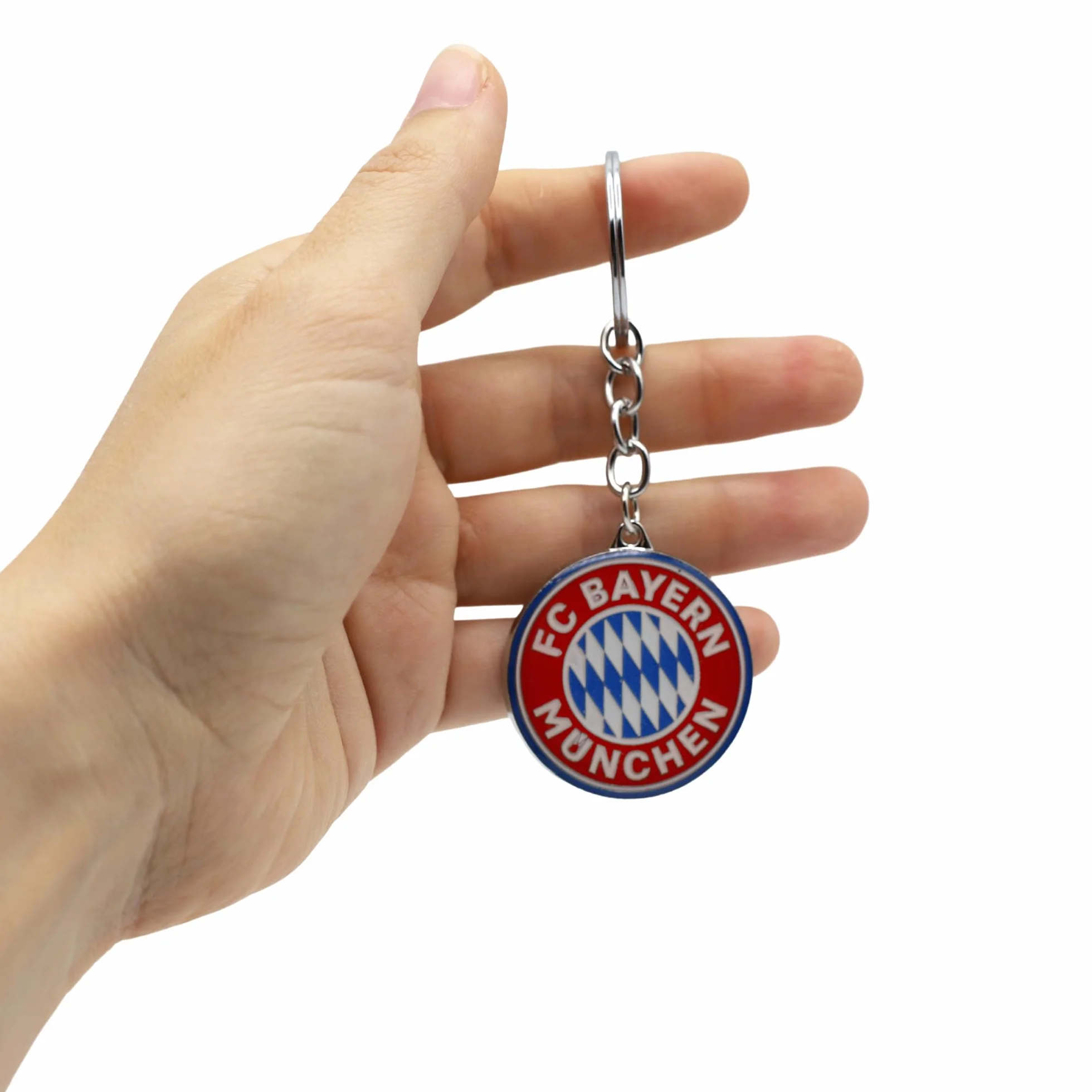 AUTOZOCO Llavero metálico Bayern Múnich edición de aficionado multicolor
